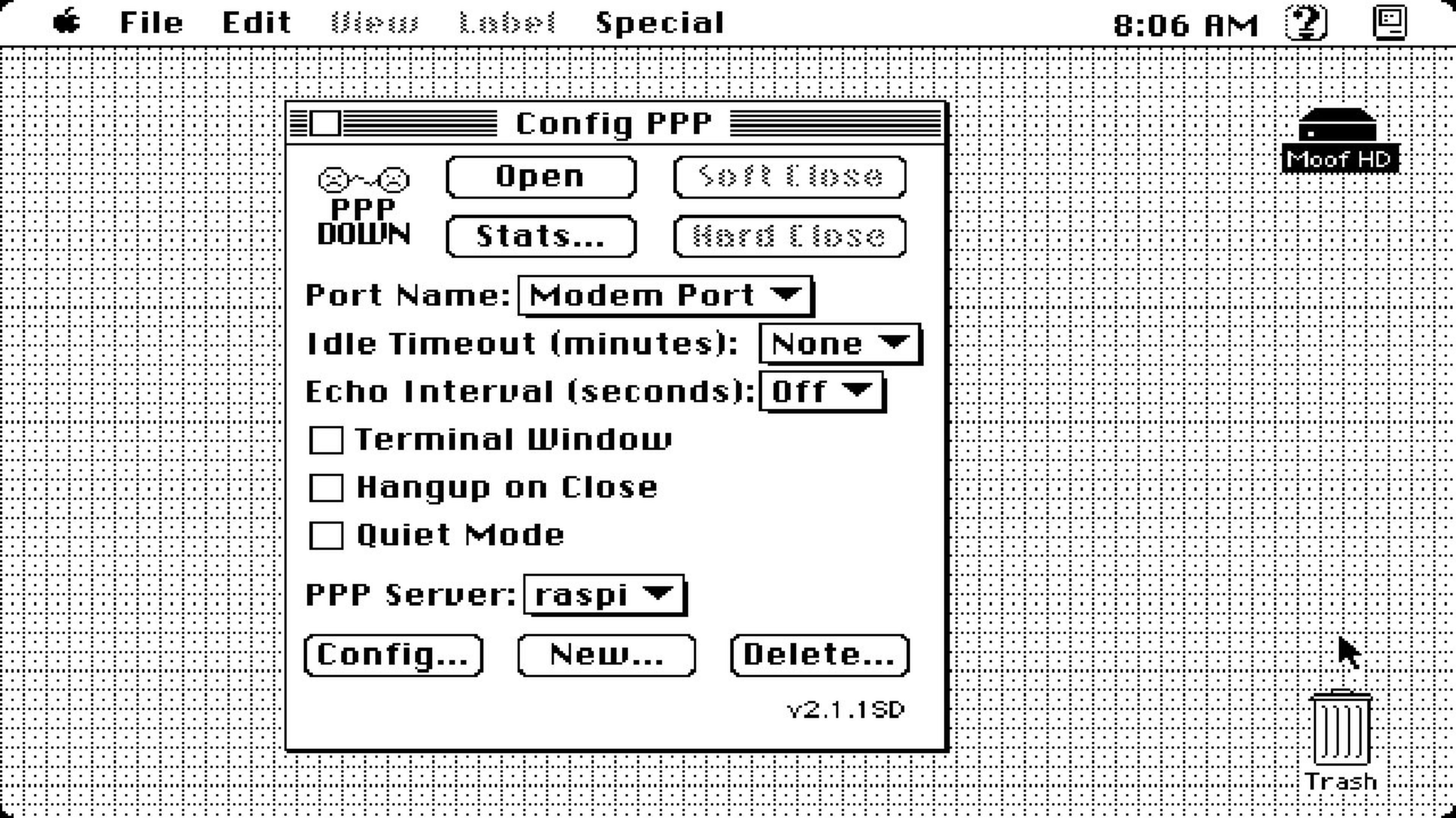 Macintosh con Internet