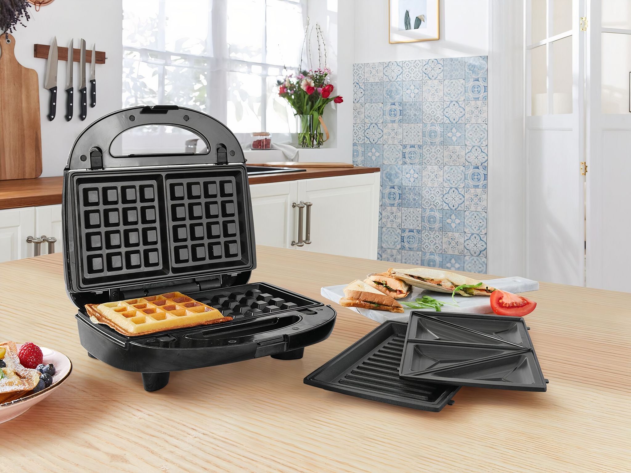 Vuelve a Lidl la sandwichera, gofrera y grill 3 en 1 por solo 19,99 euros