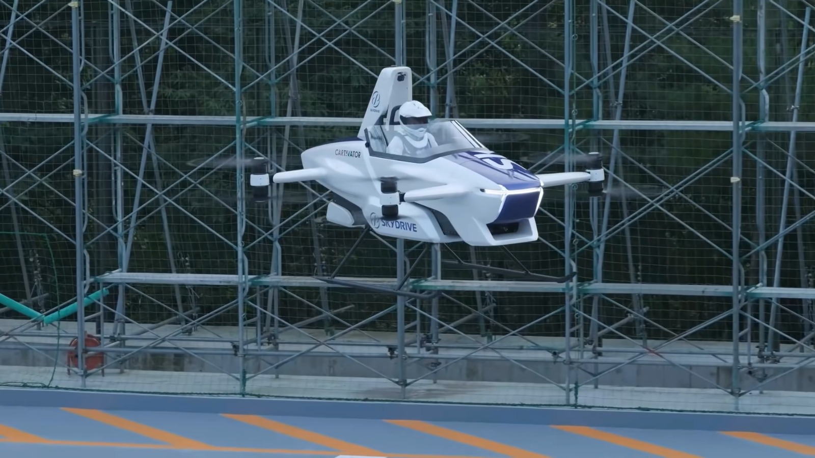 Así se defiende en el aire el eVTOL de Toyota, el coche volador eléctrico más compacto del mundo | Tecnología - ComputerHoy.com