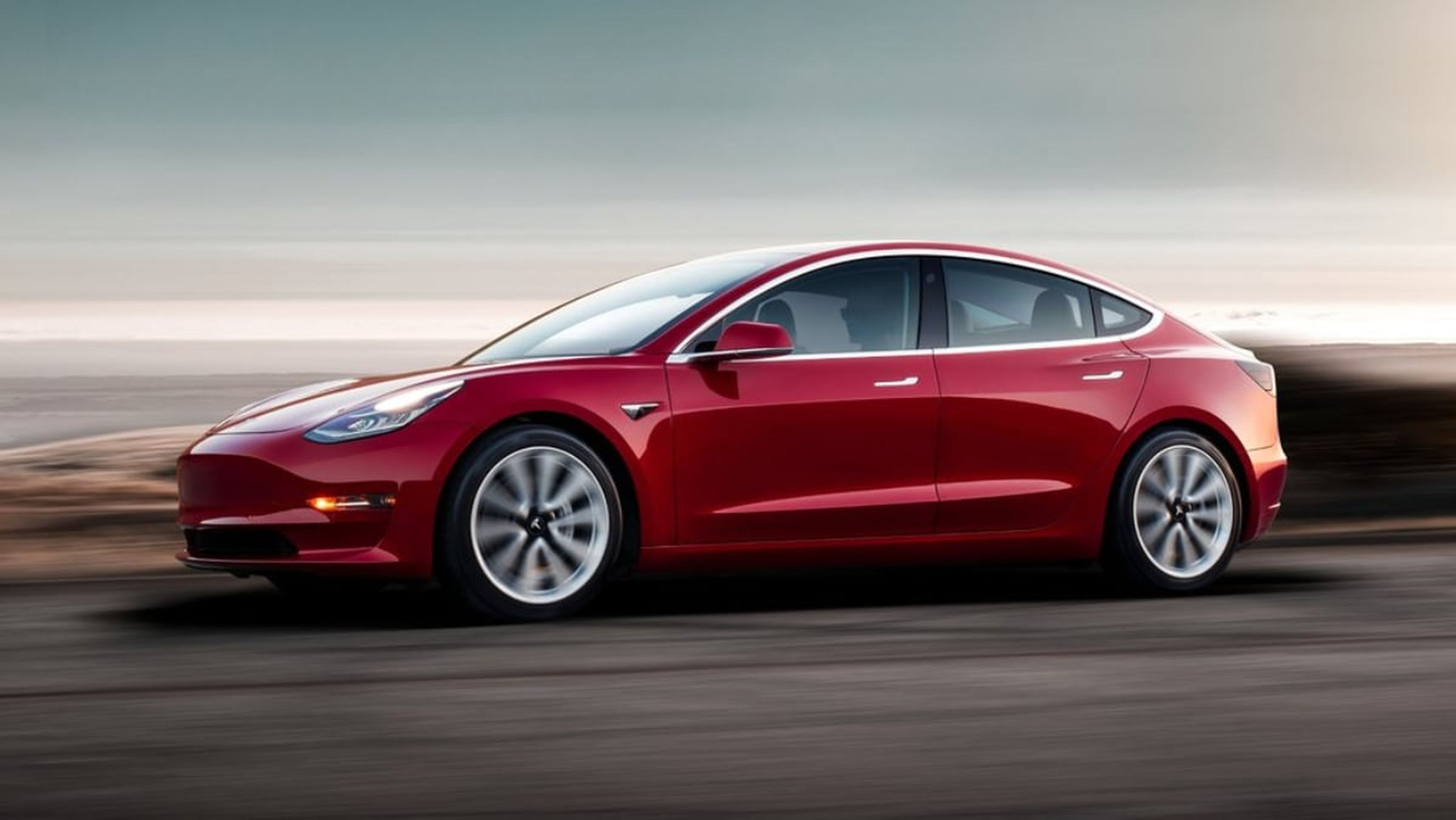 Los problemas de pintura del Tesla Model 3 también dieron mucho de qué hablar