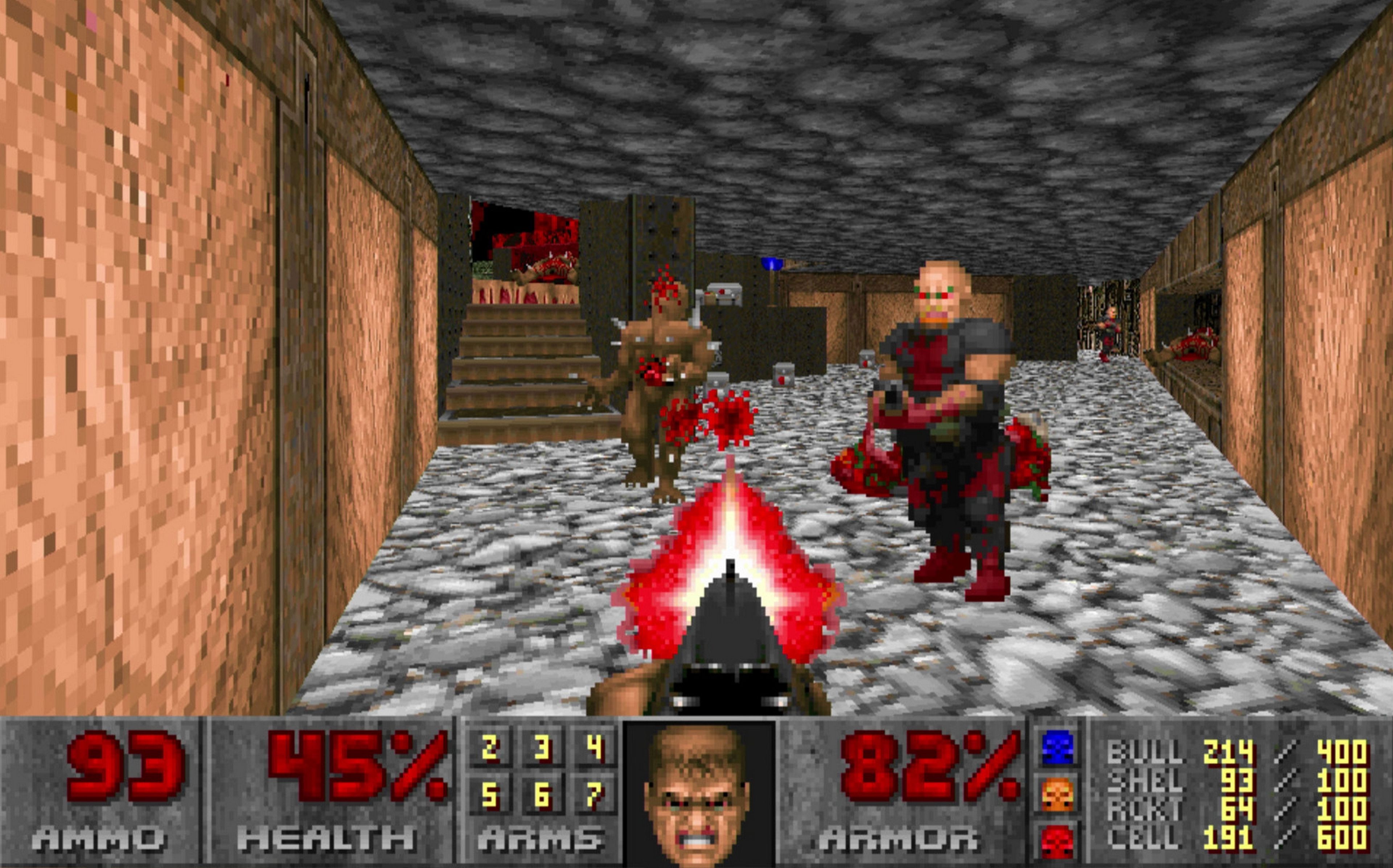 Casi 30 años después Doom y Doom II se actualizan para añadir el soporte panorámico