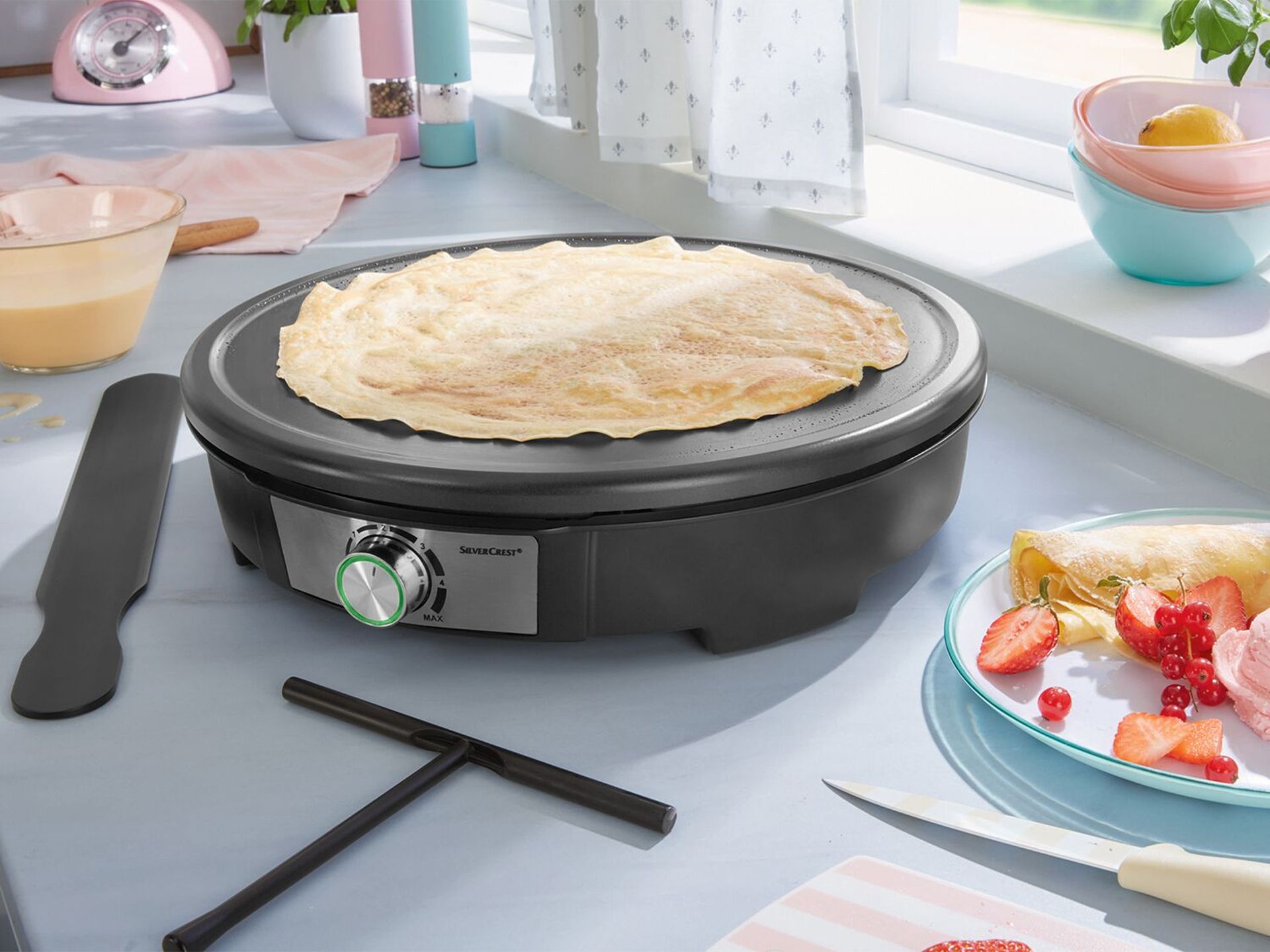 Prepara deliciosos crepes caseros con la crepera de Lidl