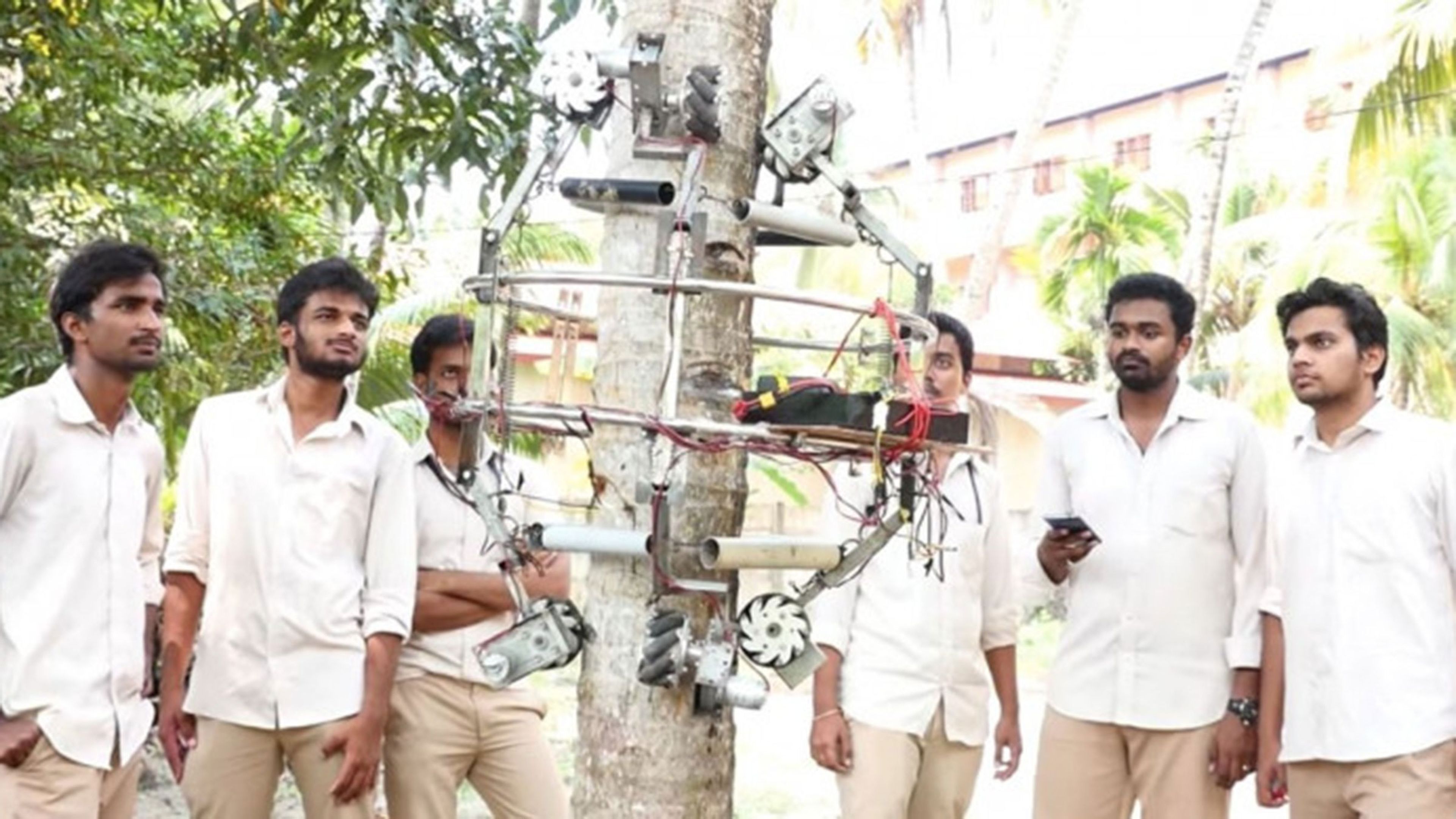 Robot recolector de cocos