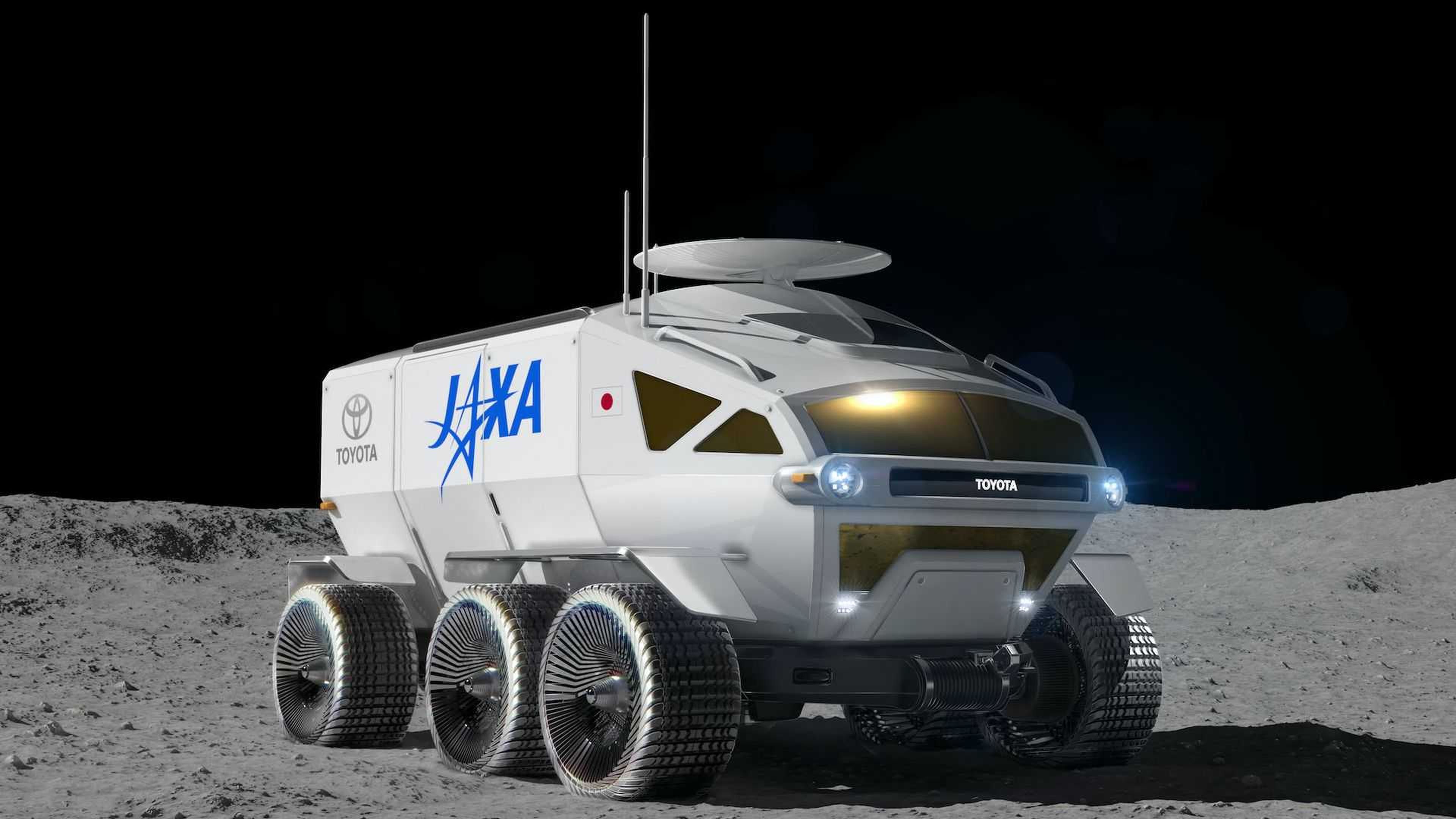 Toyota presenta el primer vehículo lunar tripulado, el Lunar Cruiser, con una autonomía de 10.000 Km