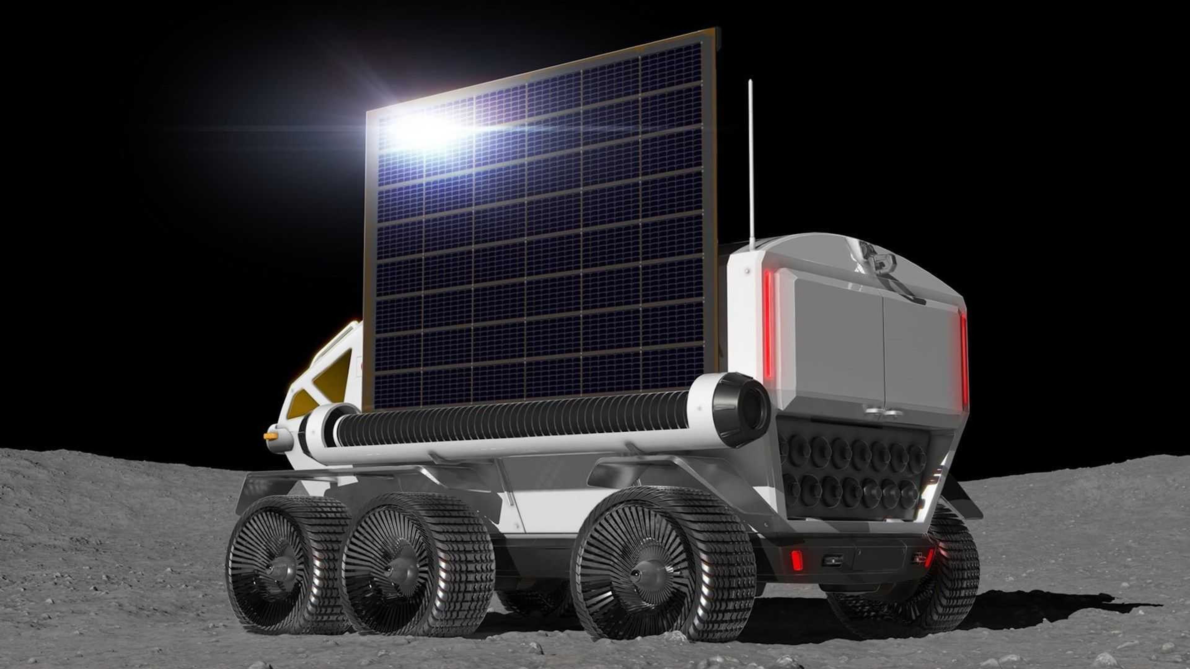 Toyota presenta el primer vehículo lunar tripulado, el Lunar Cruiser, con una autonomía de 10.000 Km