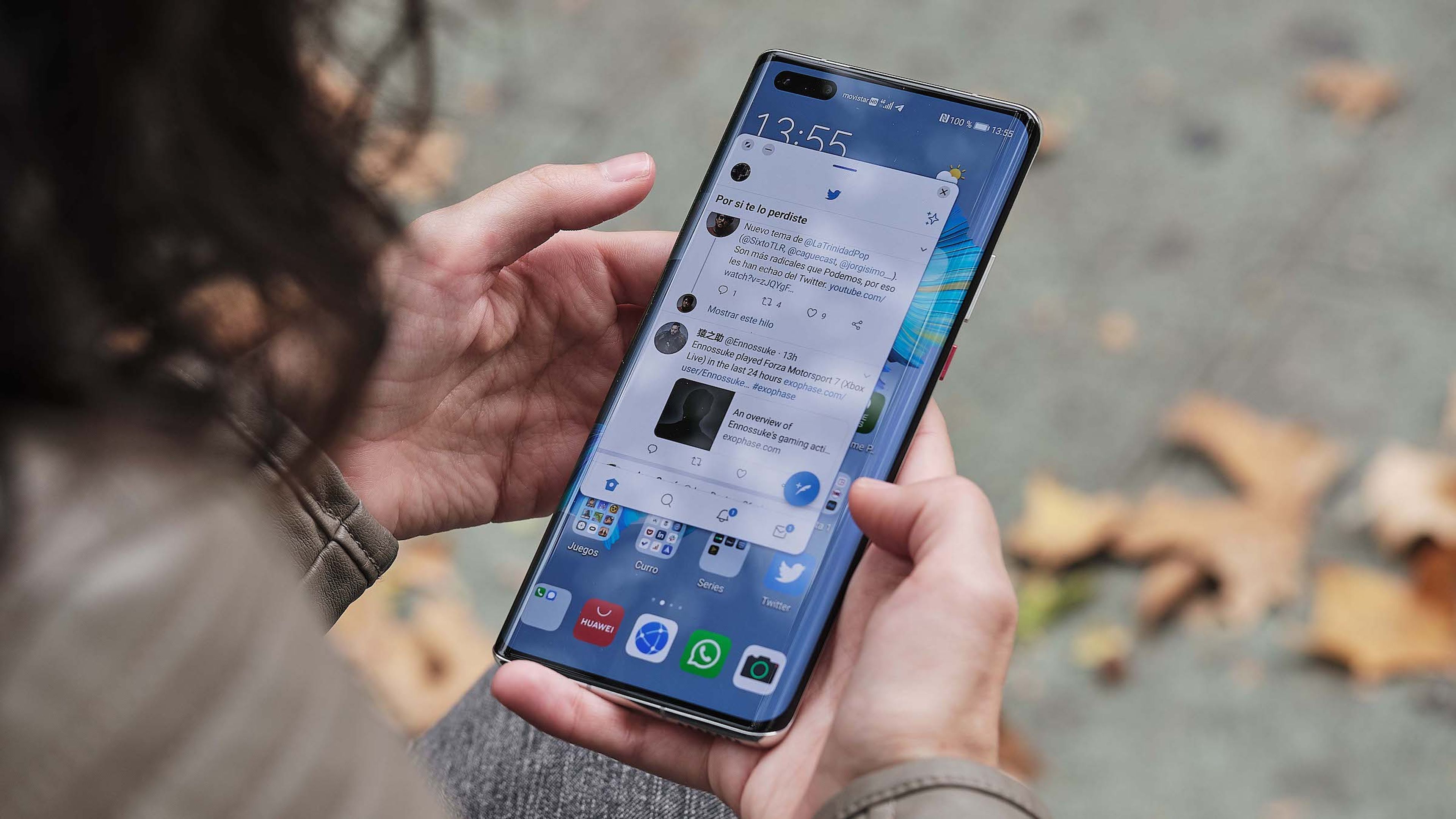 Un smartphone que te hace saltar al futuro: Huawei Mate 40 Pro