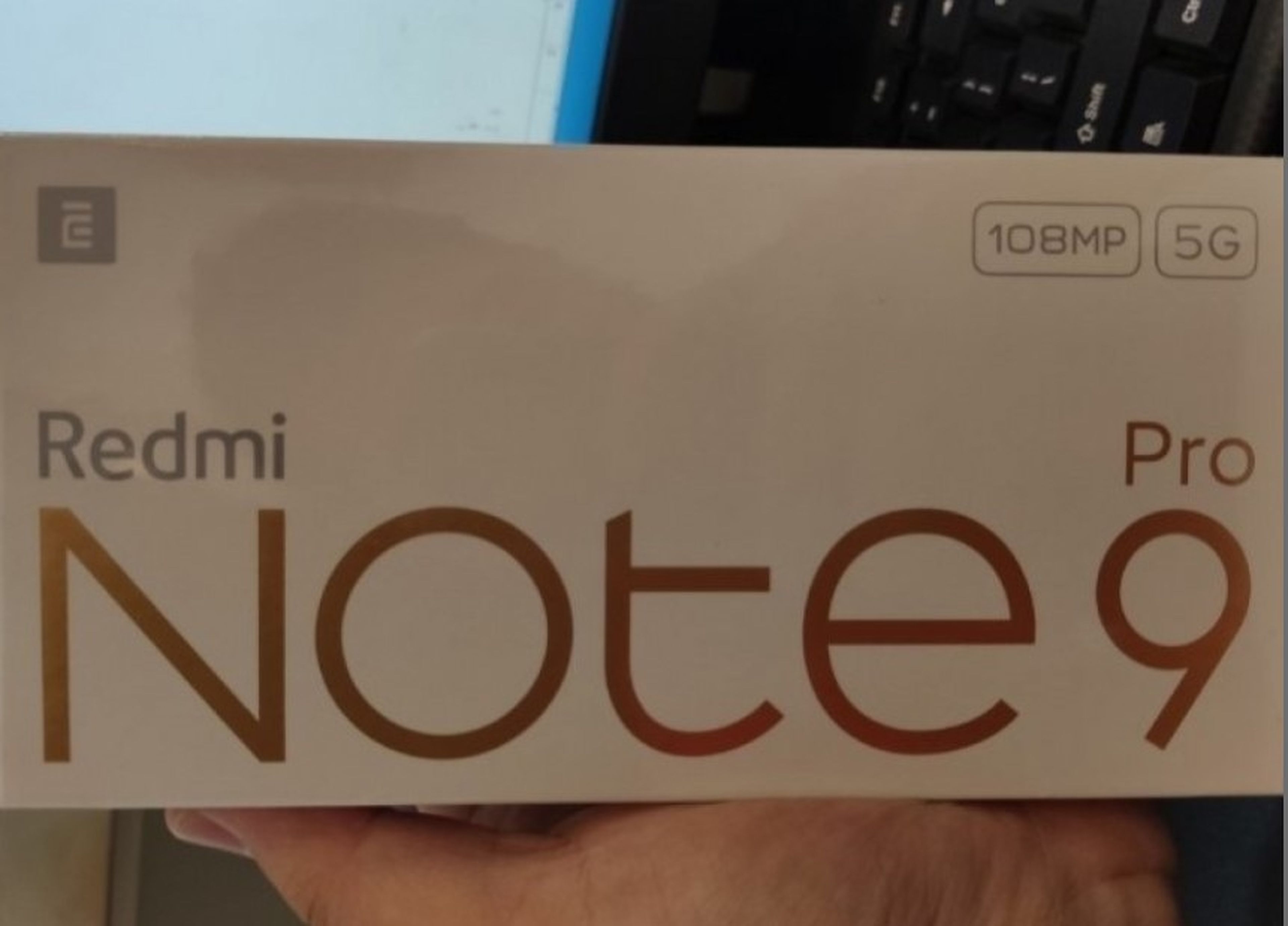 Caja Redmi Note 9 Pro 5G