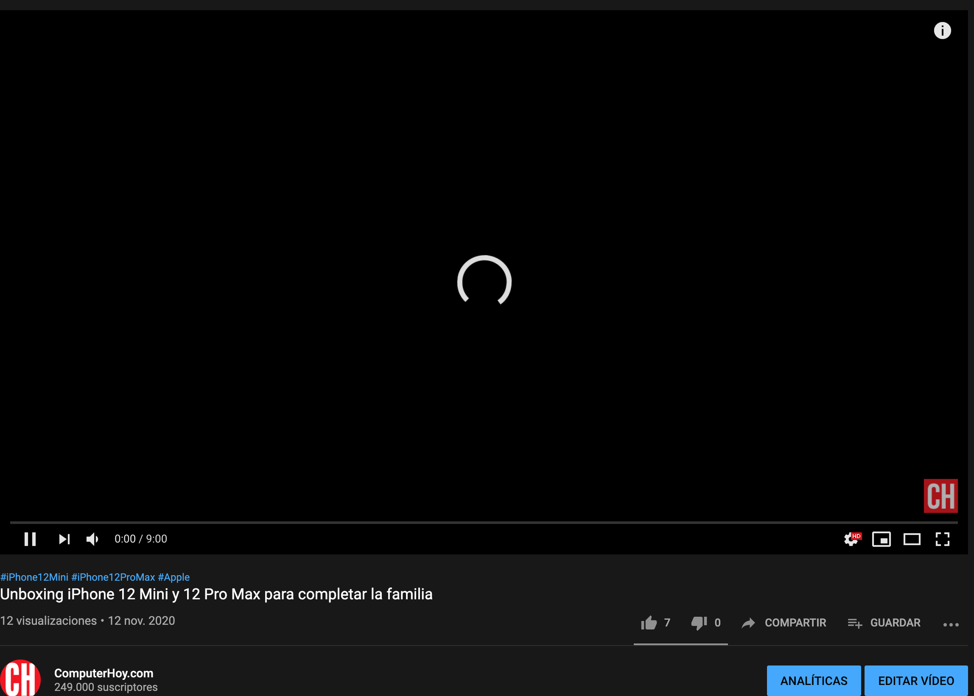 YouTube caido