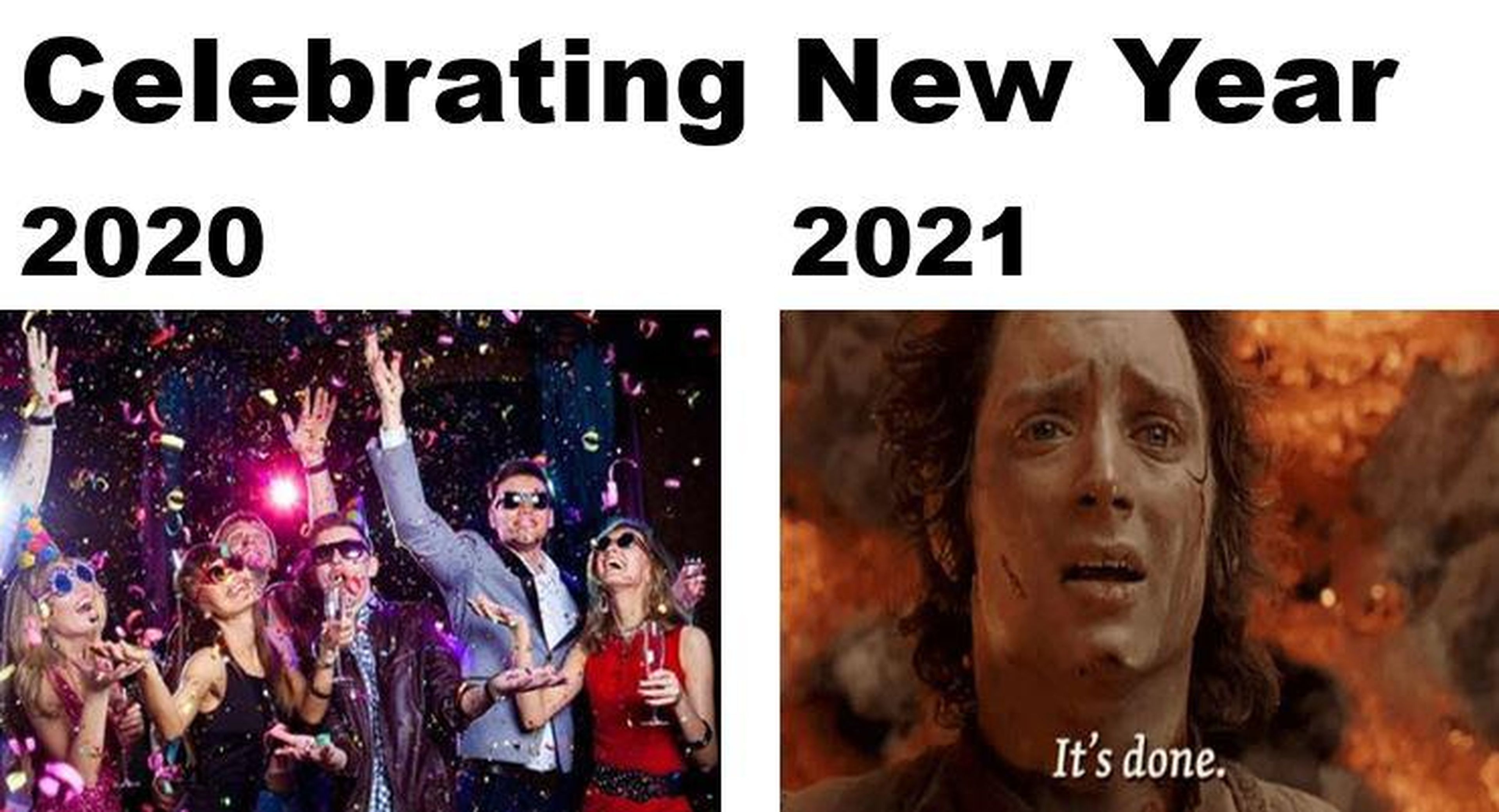 Memes fin de año 2020