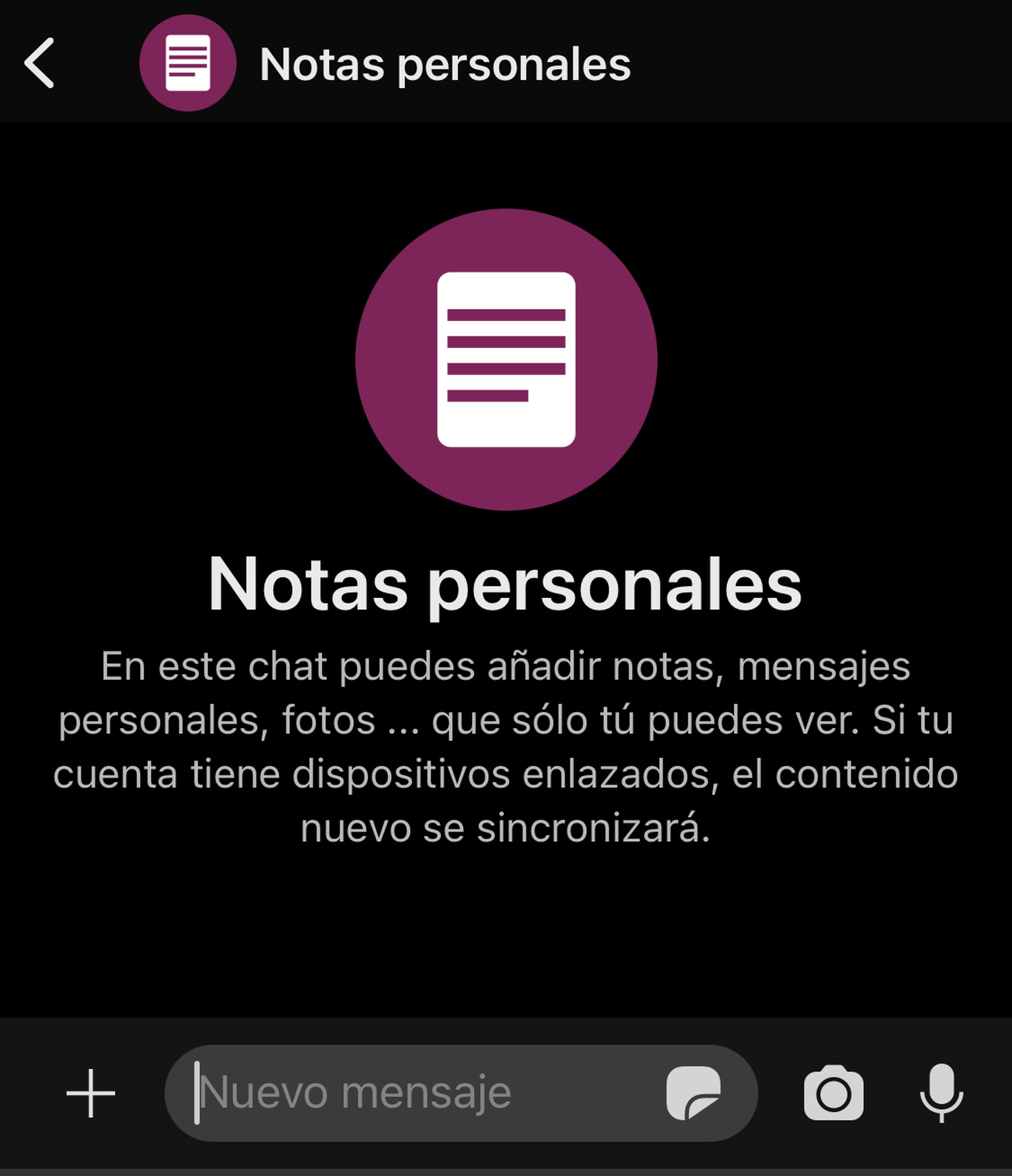 Notas personales Signal