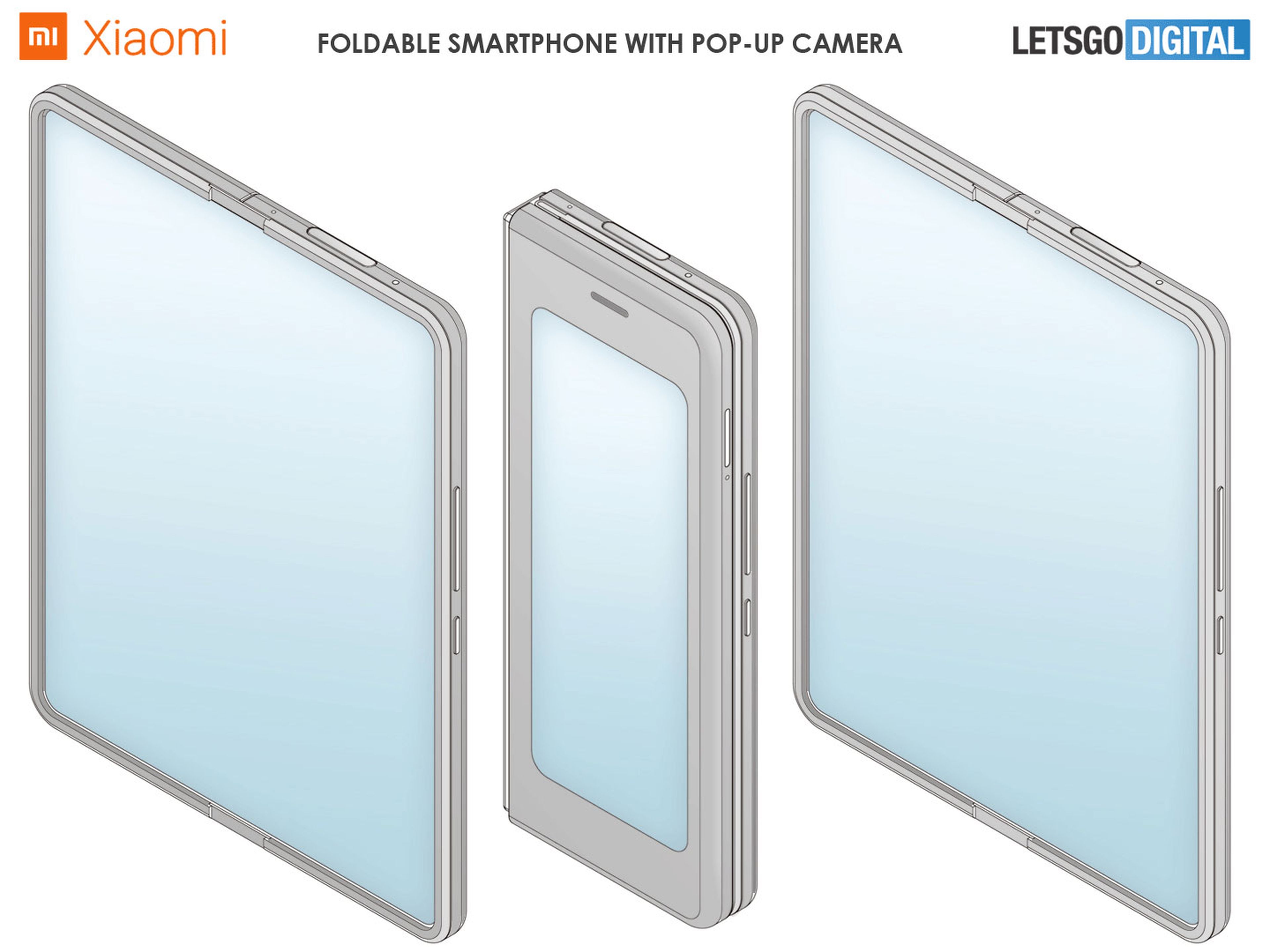 Patente teléfono plegable Xiaomi