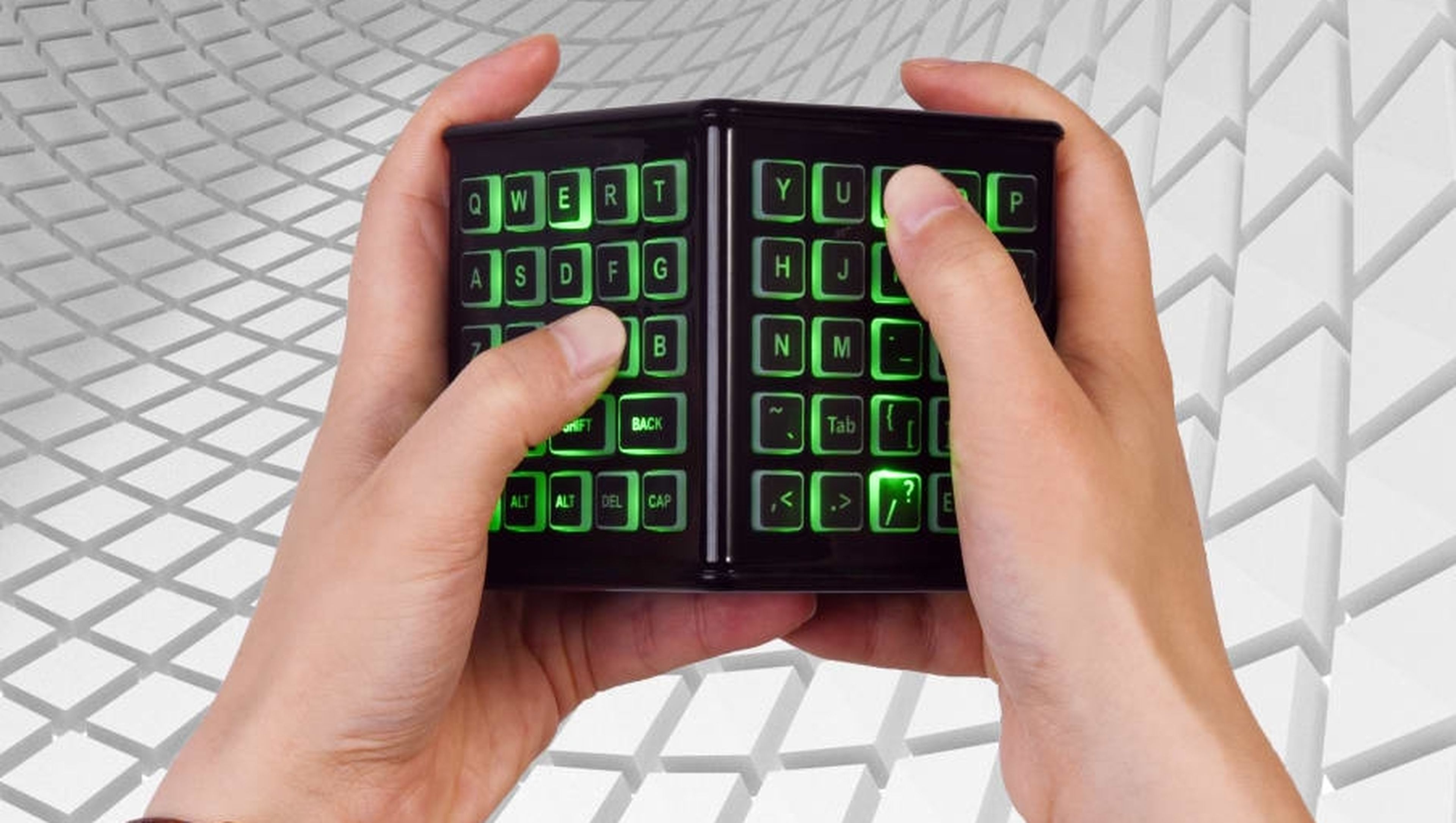 Super Cuber X7, el teclado más raro con forma de... ¡cubo!