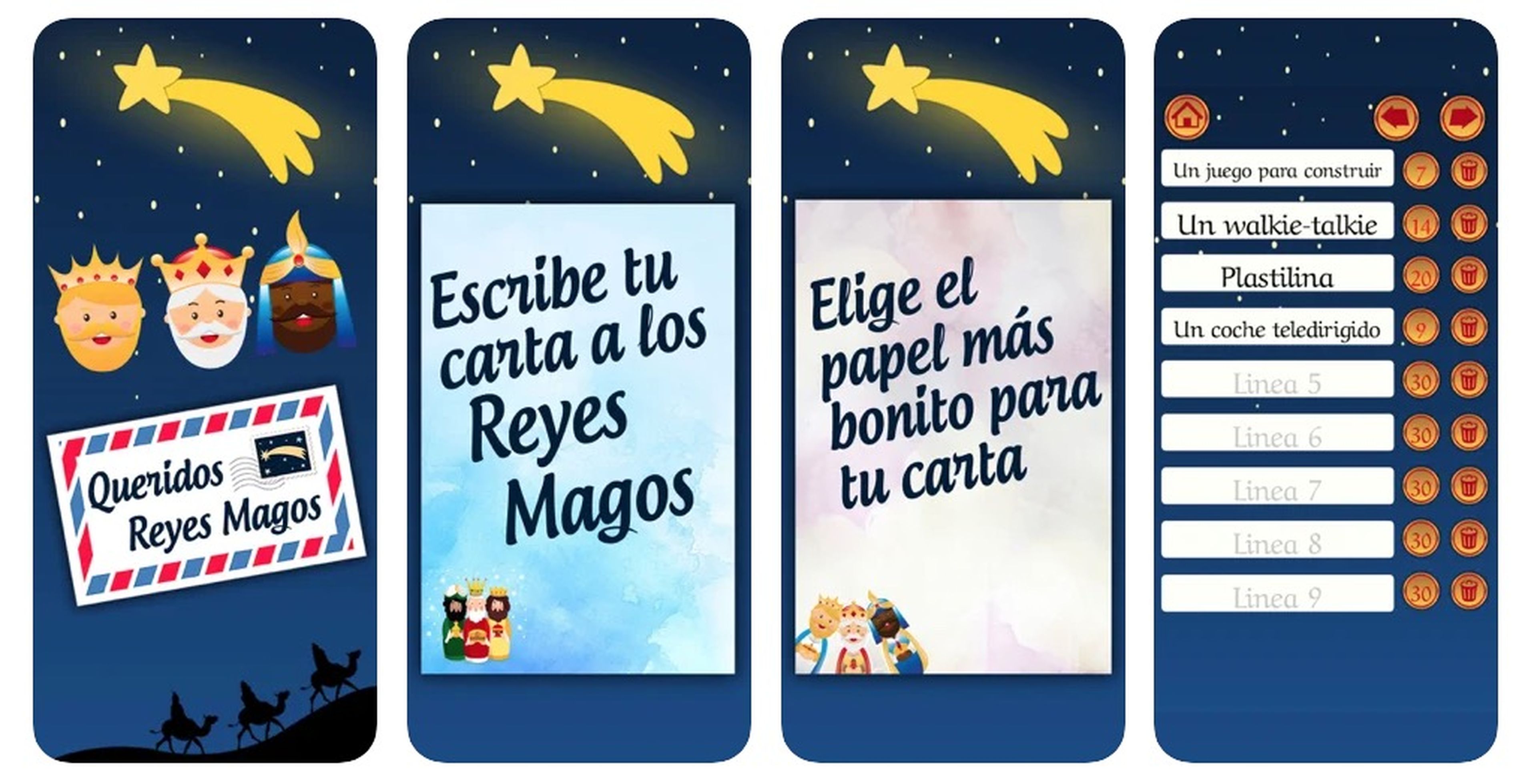 Carta a los Reyes Magos App