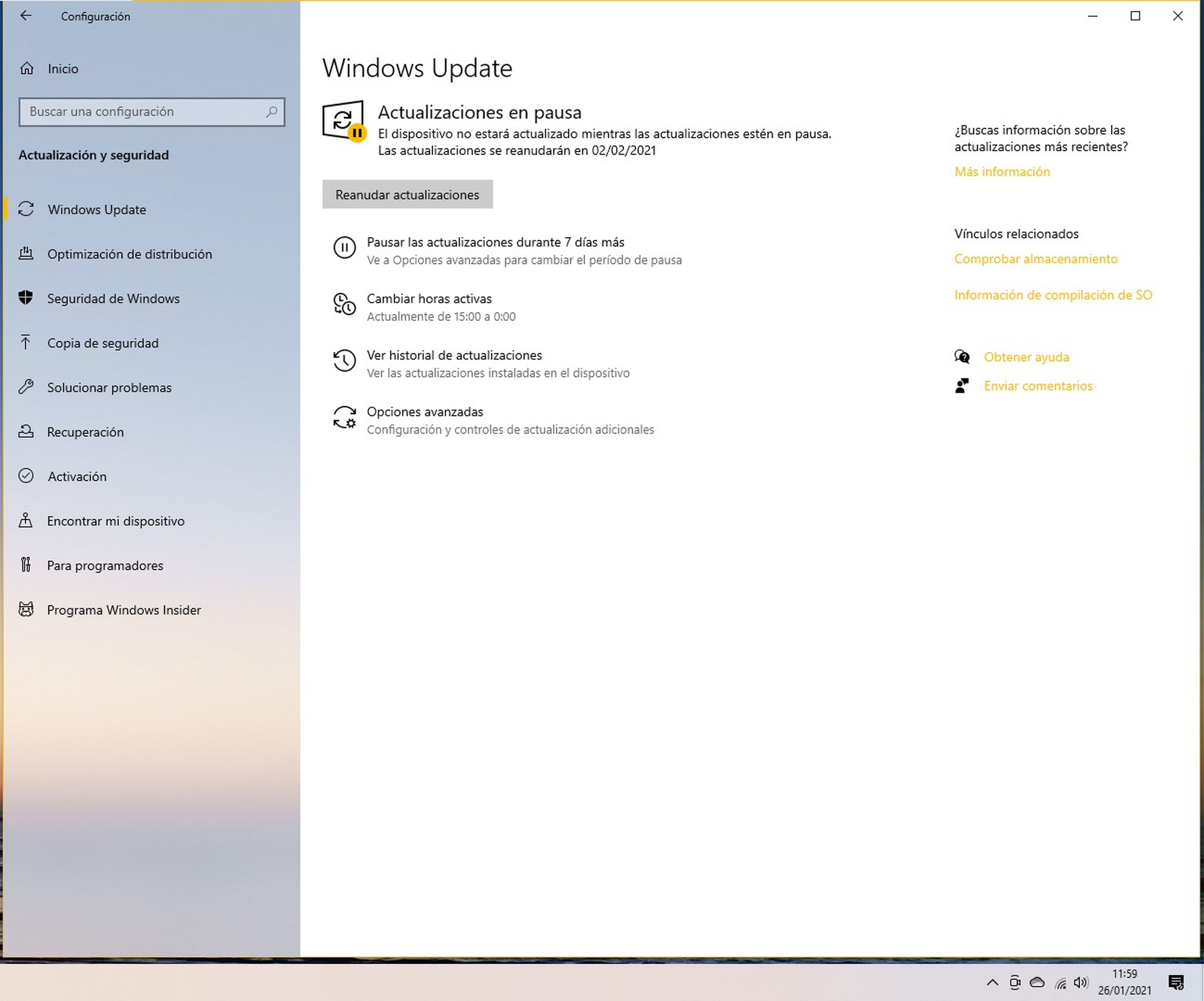 Cómo pausar las actualizaciones automáticas de Windows 10