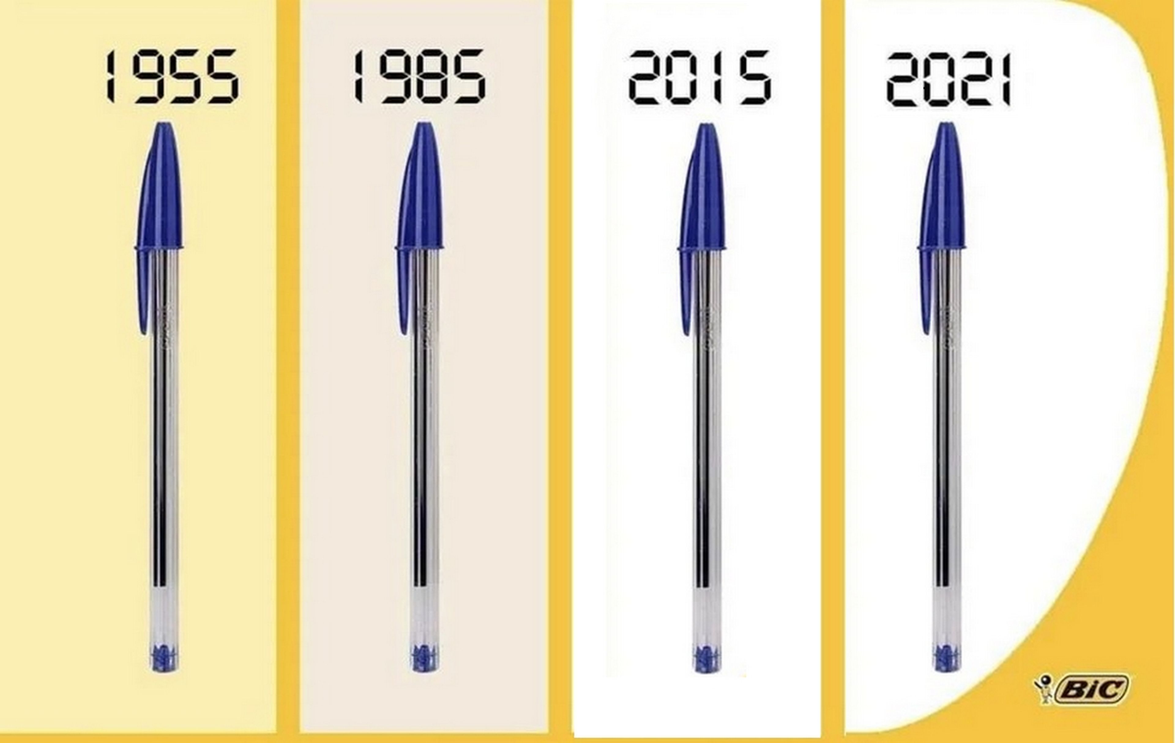 ¿El diseño más perfecto de la historia? El bolígrafo BIC no ha cambiado en 65 años, salvo en una cosa