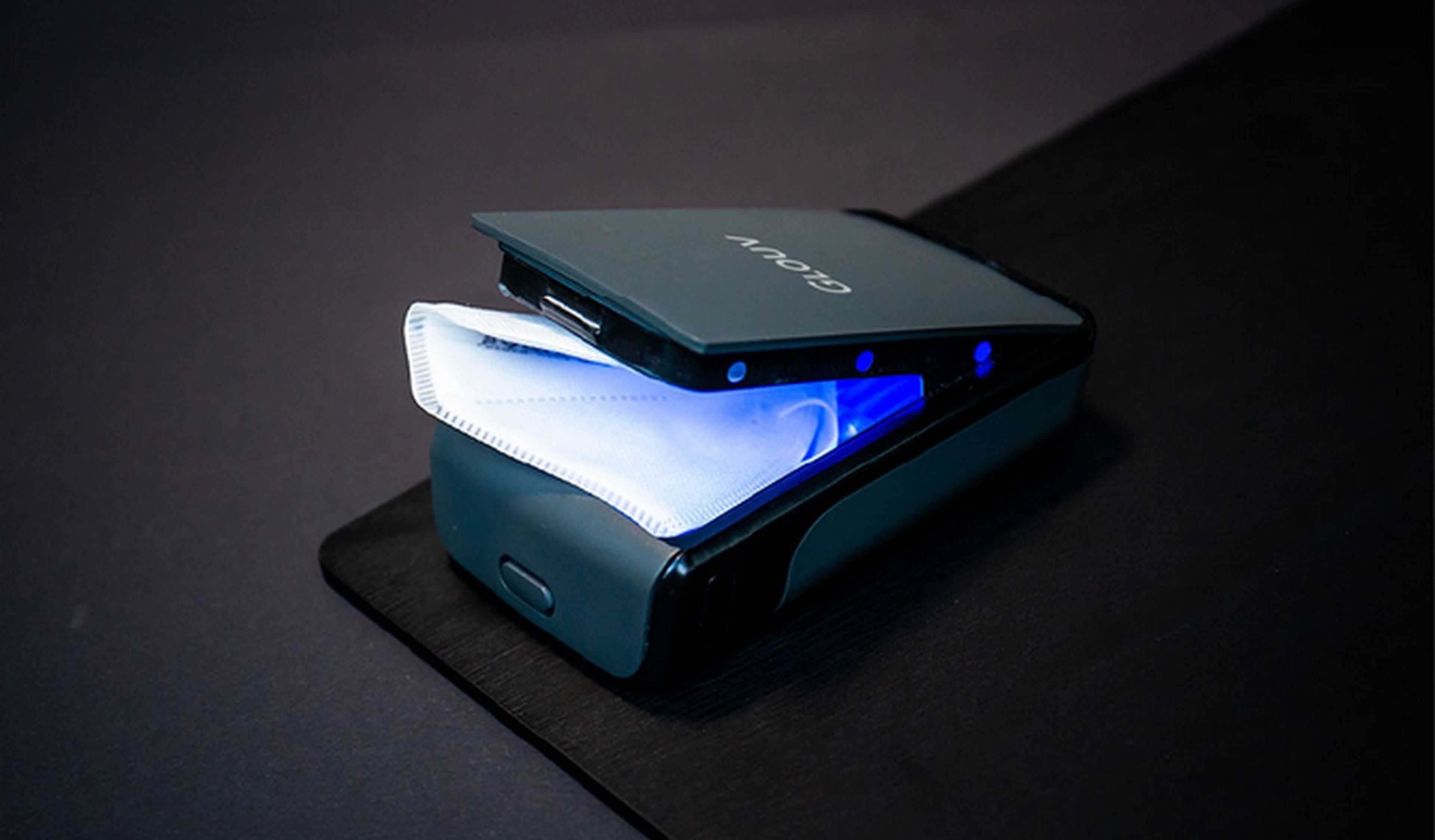 Glouv Lite, el dispositivo portátil que desinfecta la mascarilla con rayos ultravioleta