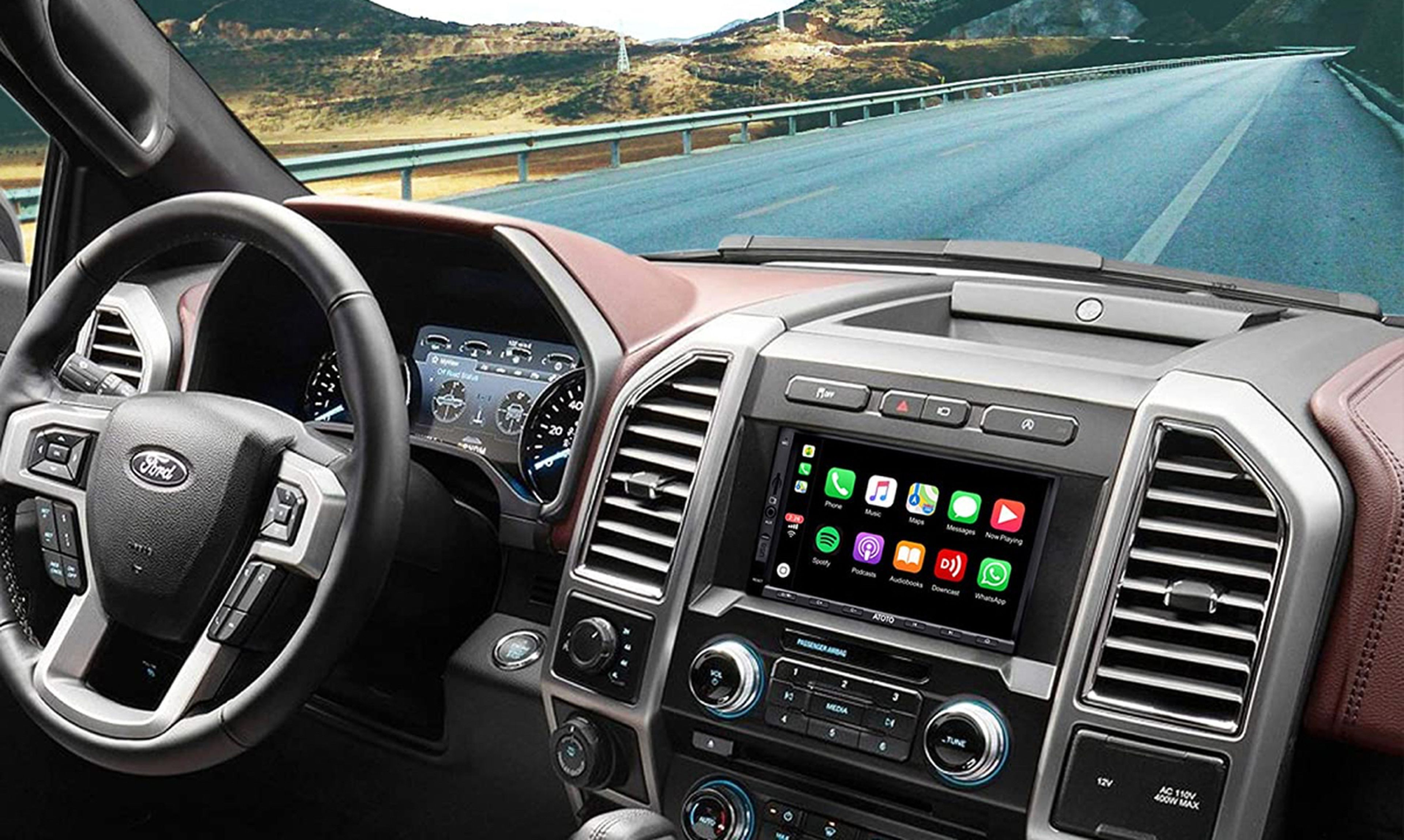 Estas pantallas permiten instalar CarPlay y Android Auto en tu coche con  sólo el hueco de la radio