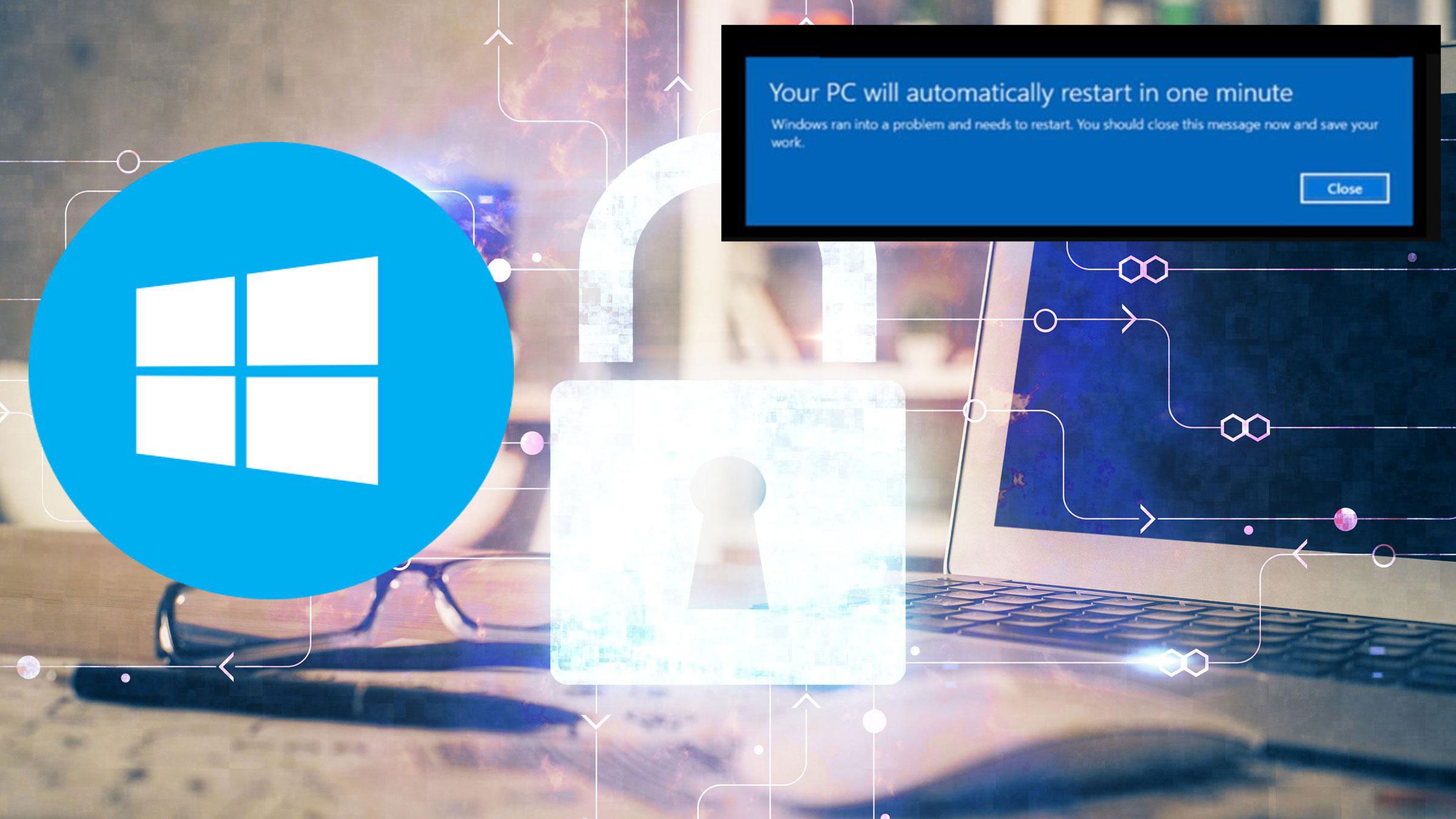 Solución errores Windows 10 contraseñas y reinicios