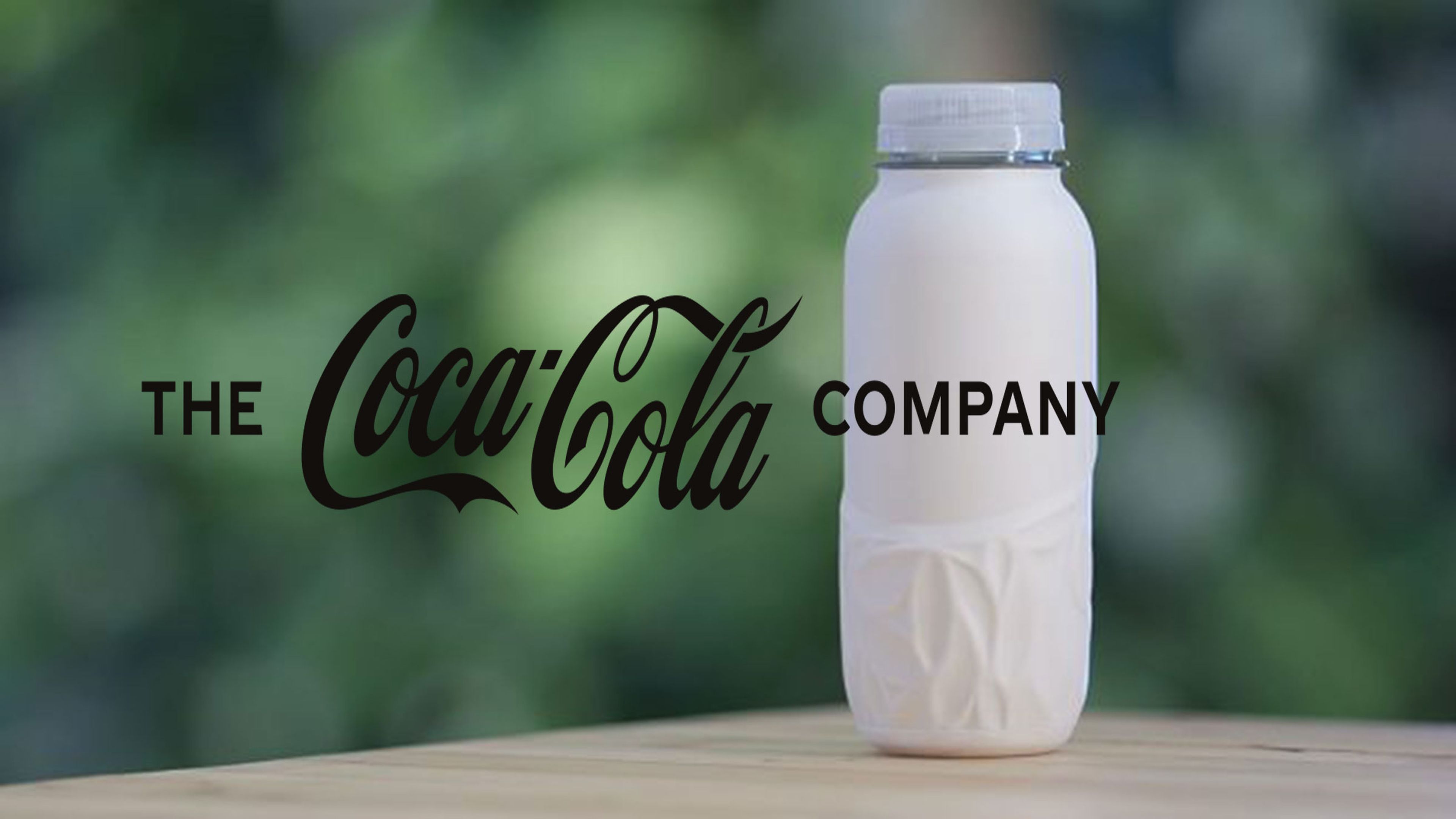 Botella papel Coca-Cola