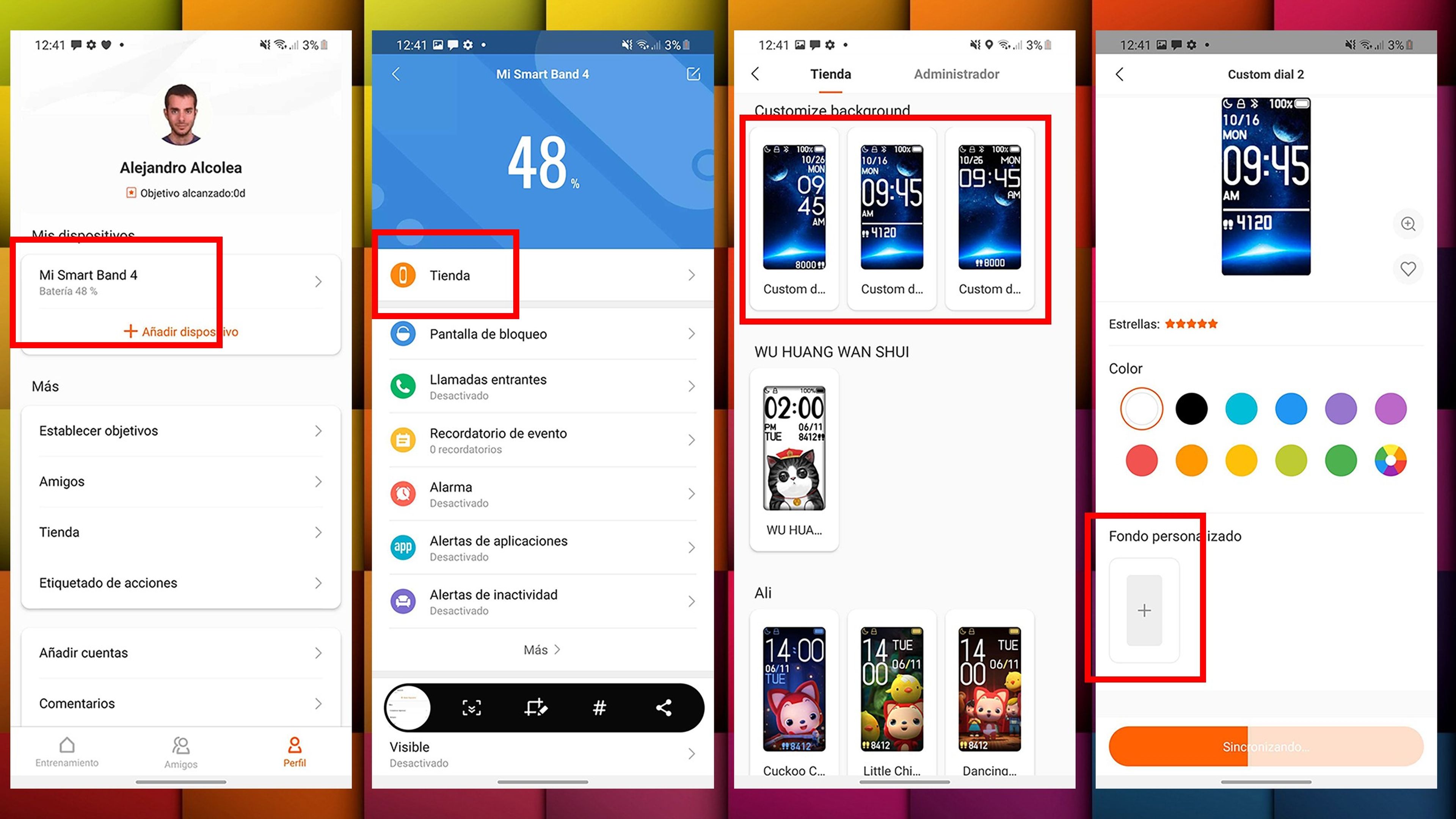 Cómo personalizar la pantalla de tu Xiaomi Mi Band 5