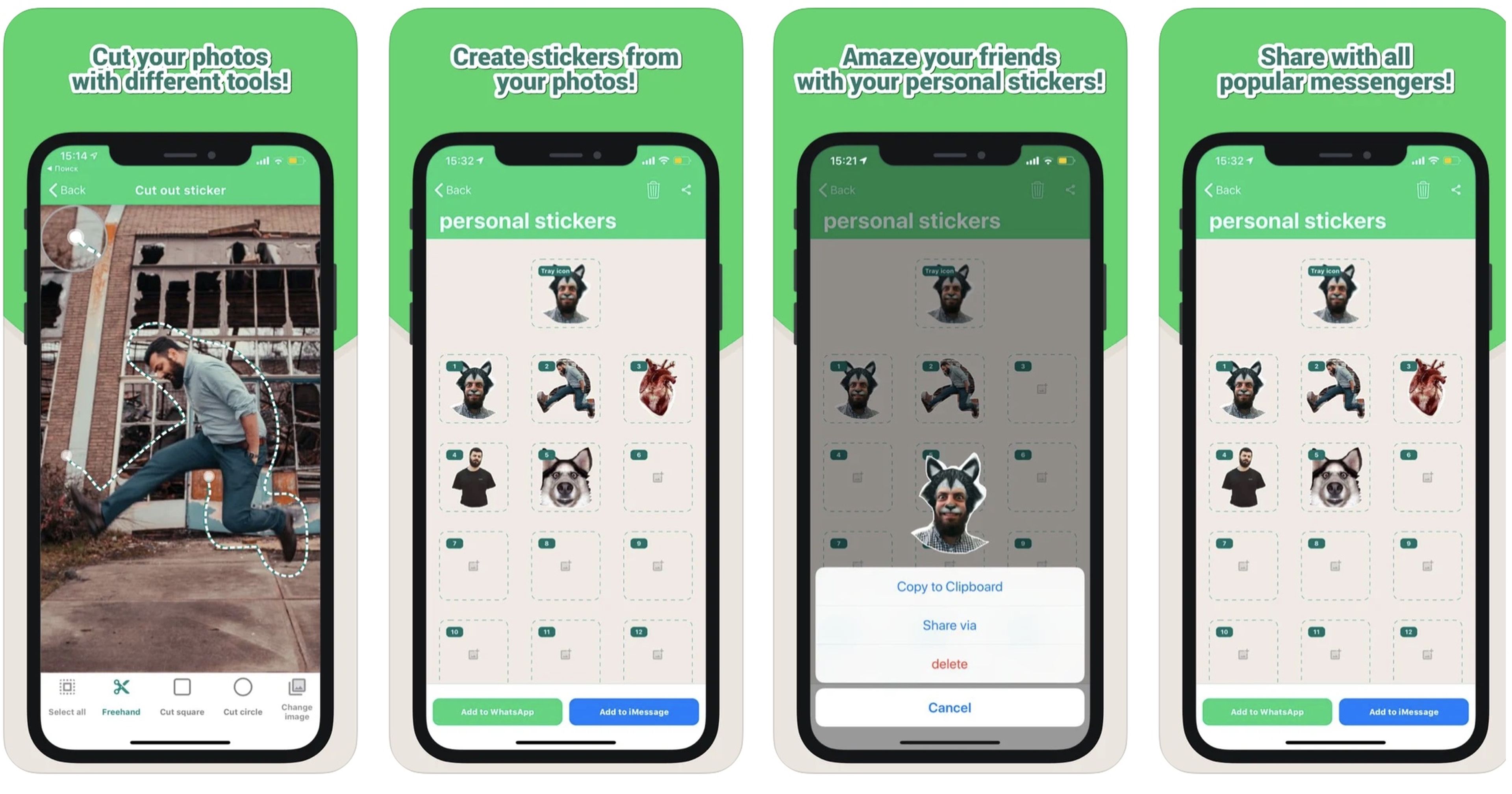 Crear stickers de WhatsApp en iPhone