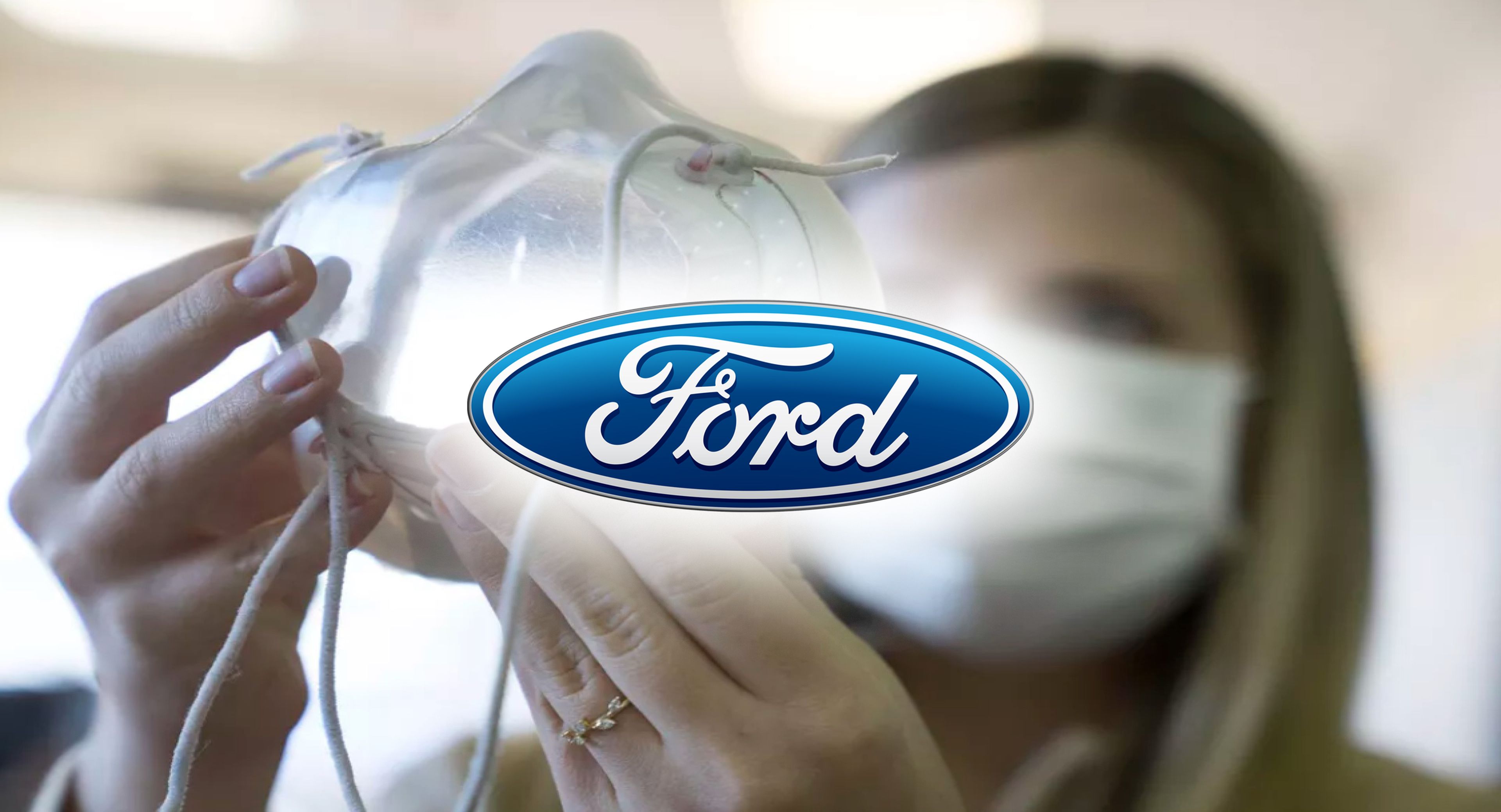 Ford ha desarrollado una mascarilla con sistema de filtración y... ¡Es transparente!