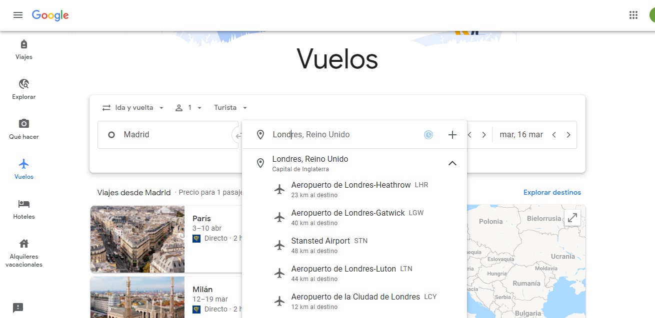 Qué Es Y Cómo Funciona Google Flights, El Buscador De Vuelos Baratos De ...