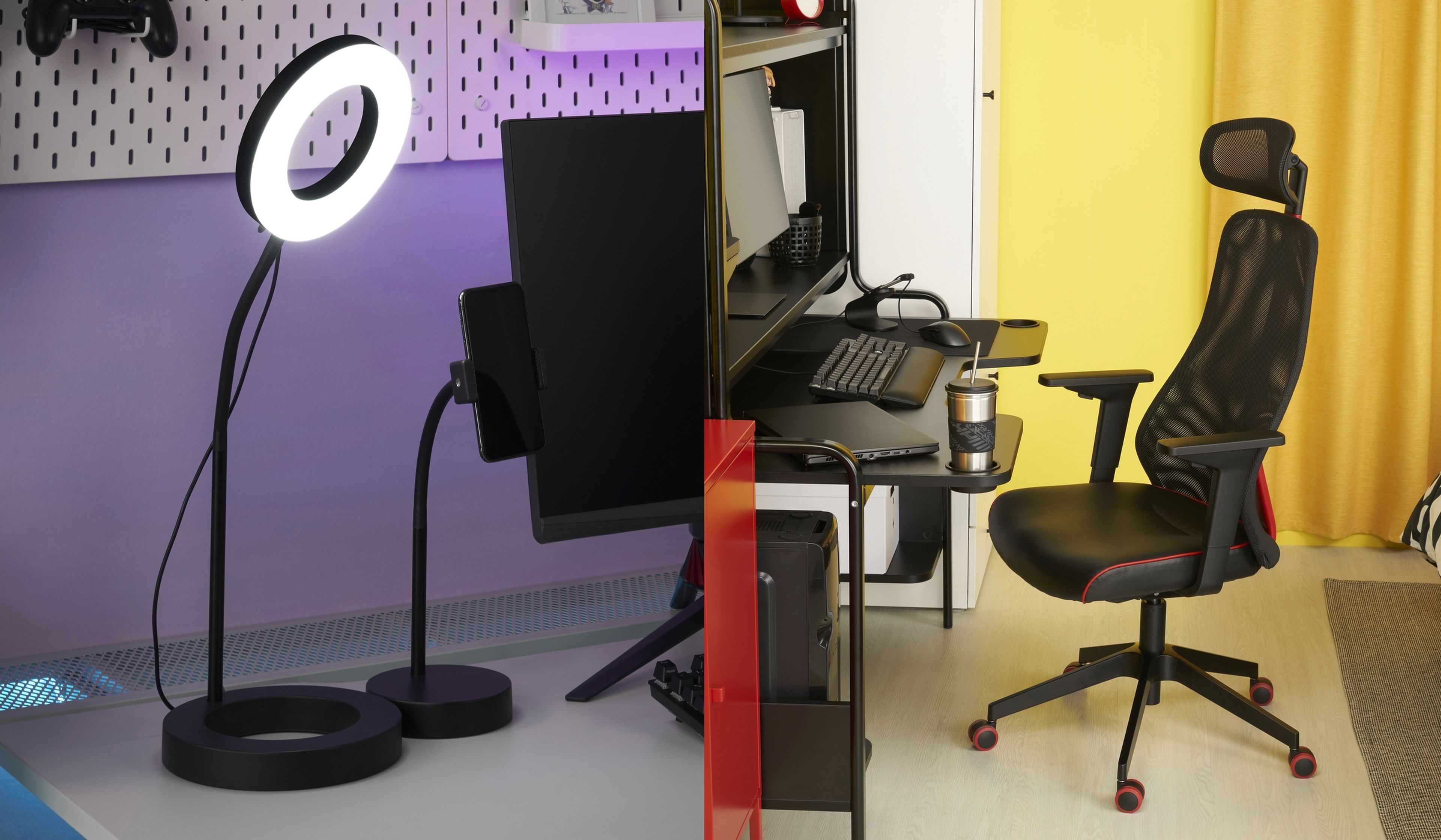 IKEA presenta oficialmente su colección de muebles gaming con ASUS ROG