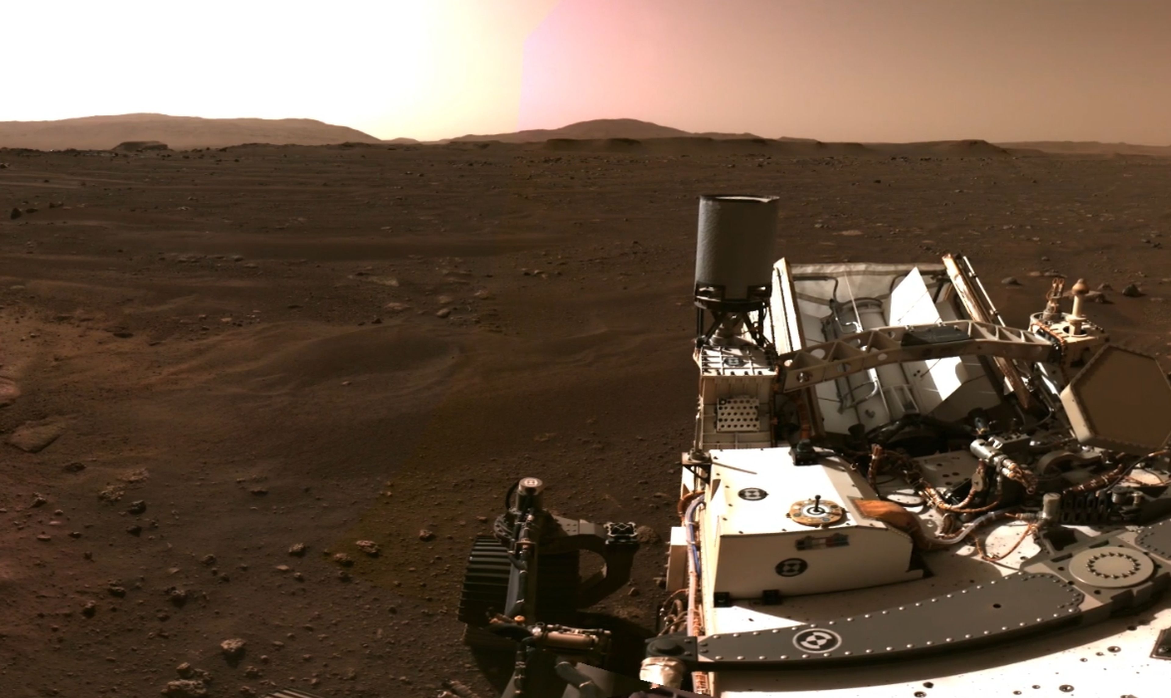 Perseverance en Marte: primer vídeo en alta resolución y panorámica de 360 grados