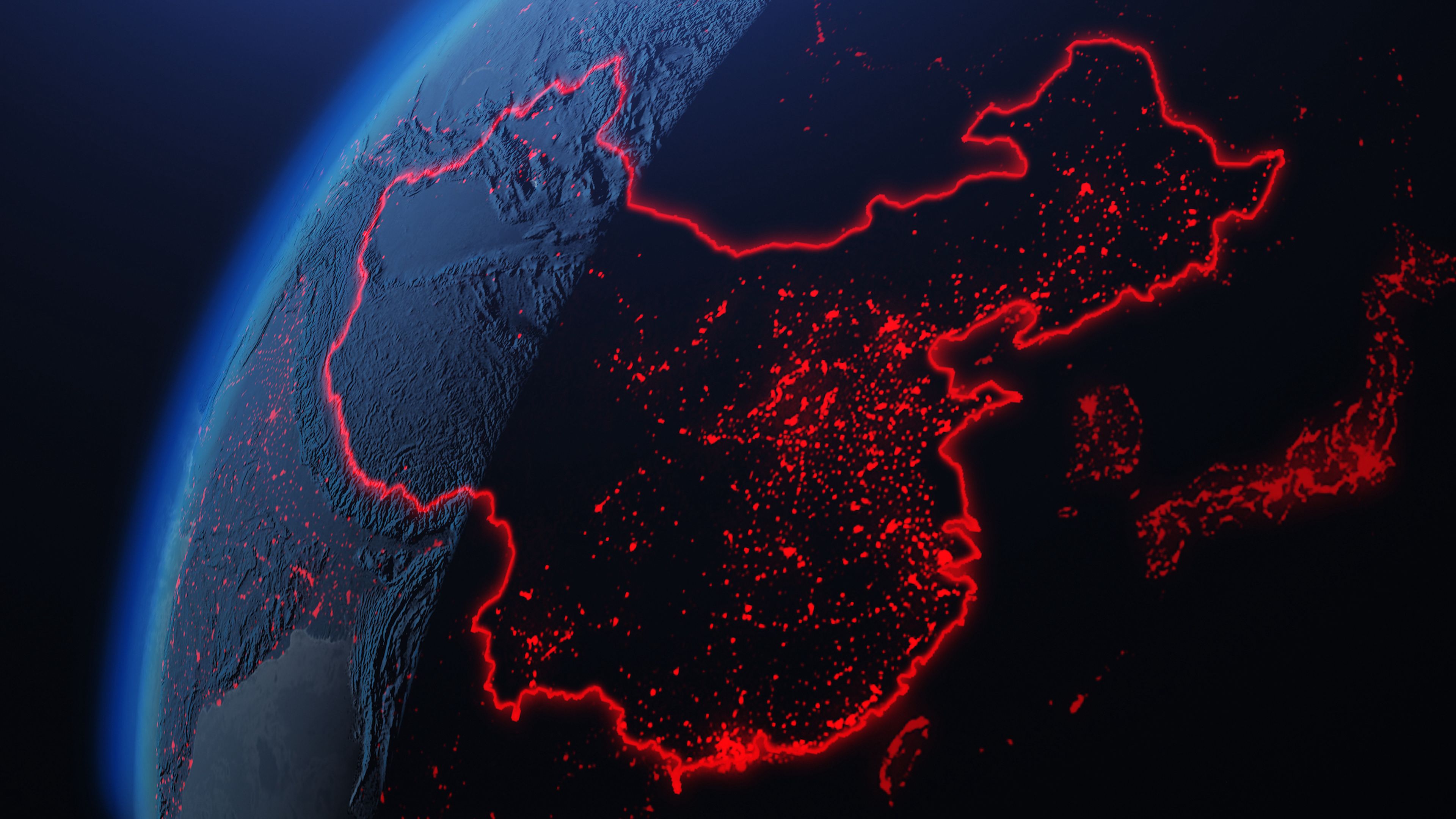 China desde el espacio