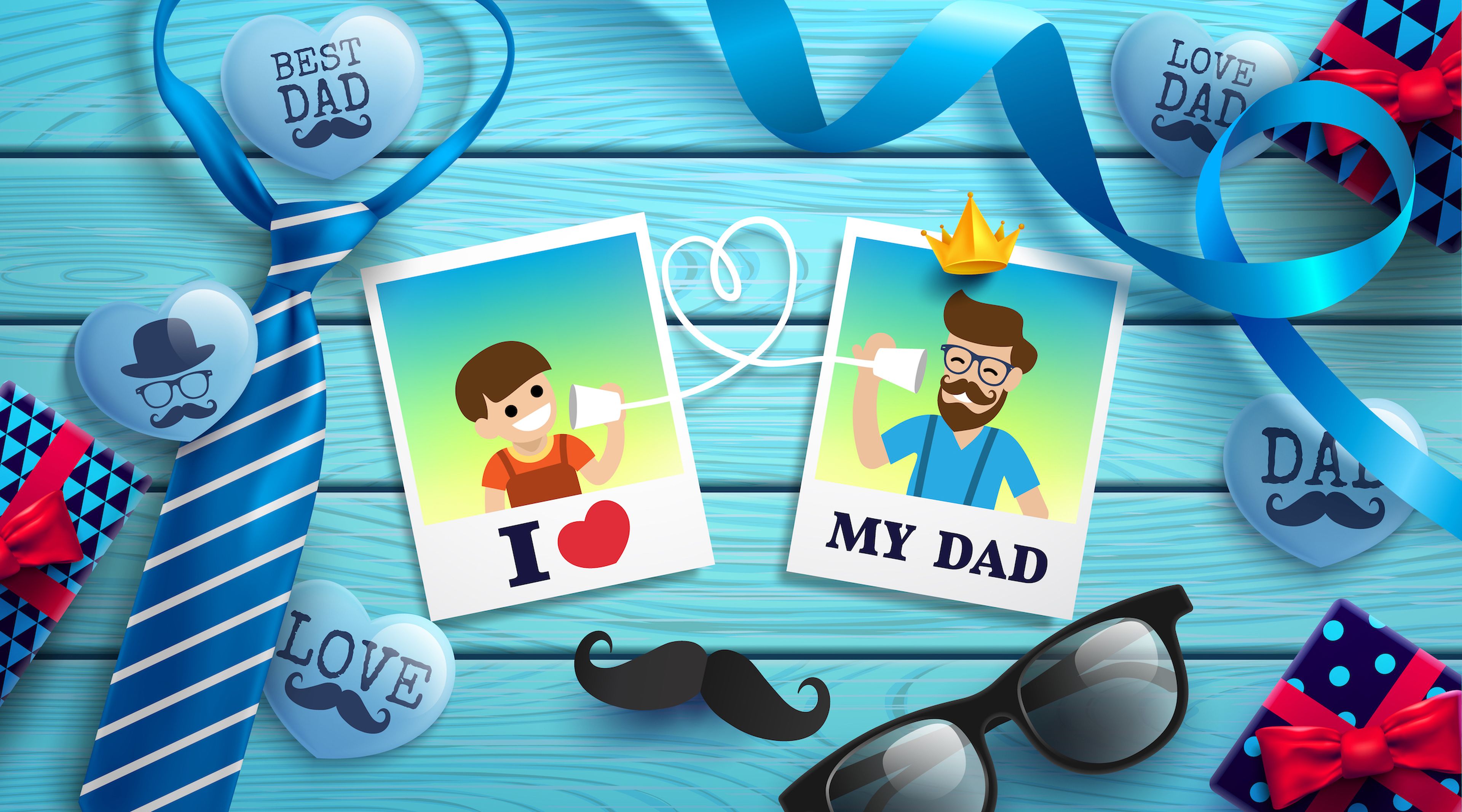 Imágenes, emojis, stickers y memes del Día del Padre