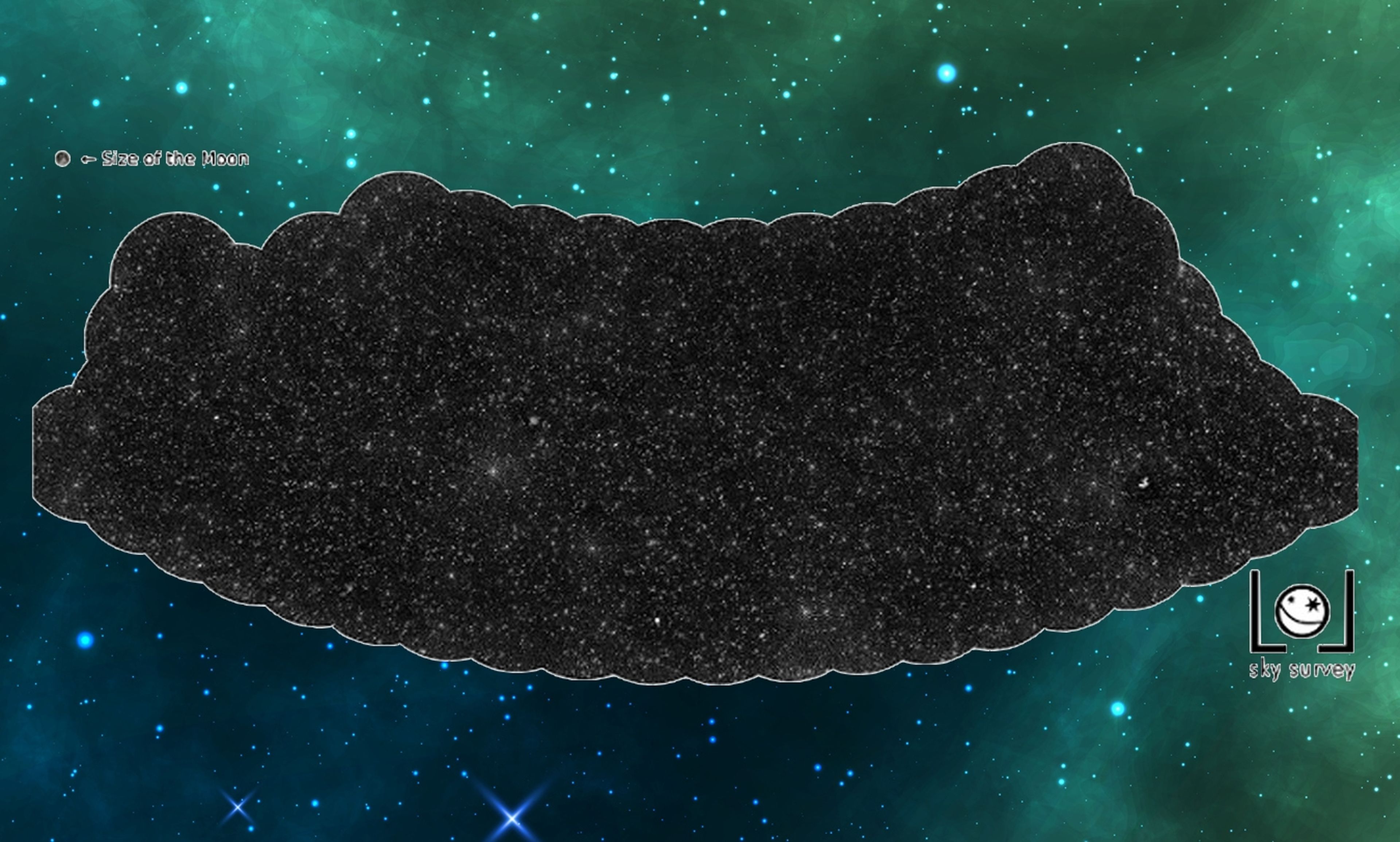 En este mapa estelar hay 25.000 agujeros negros supermasivos... Y solo cubre el 2% del cielo