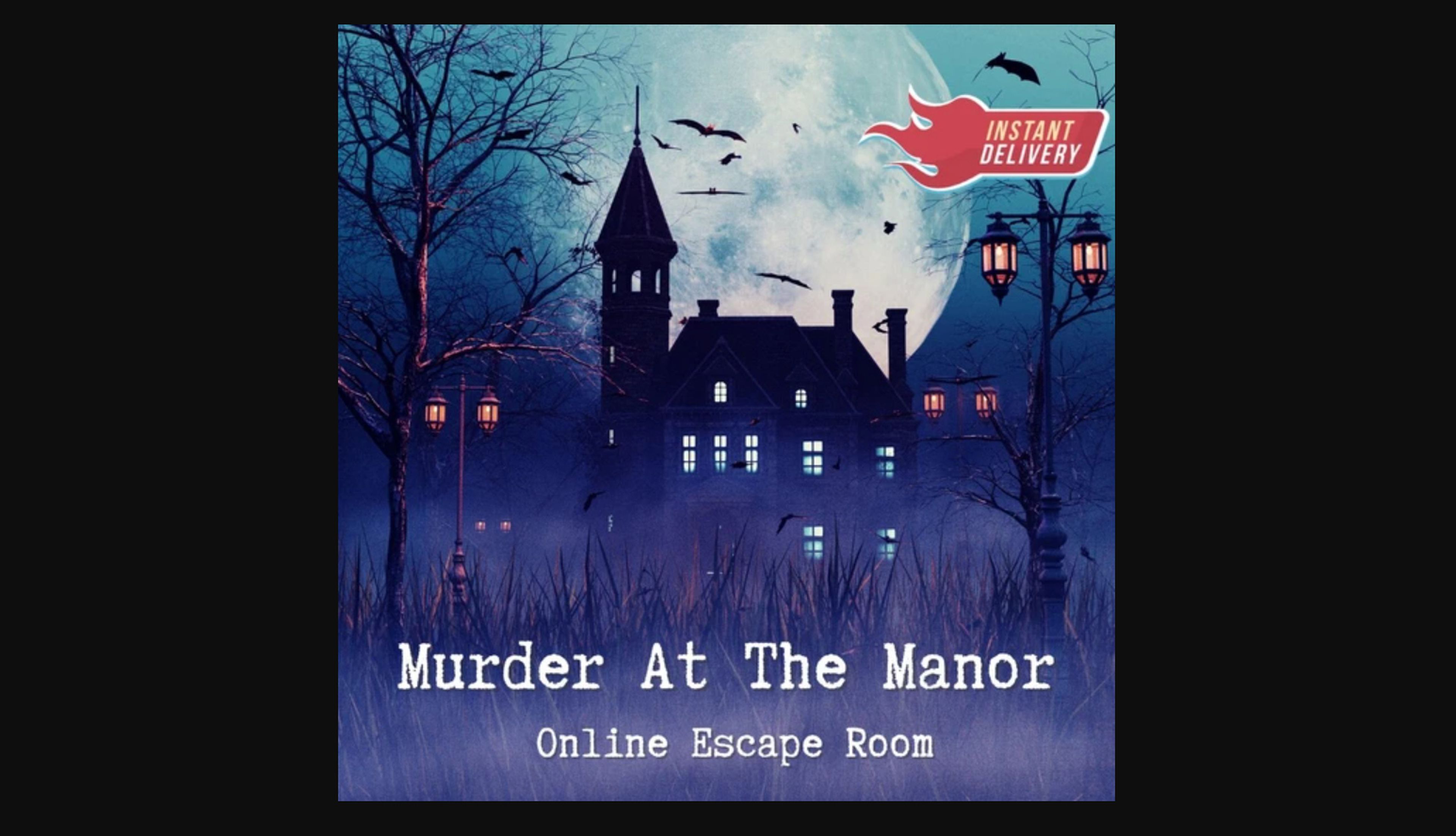 Murder at the Manor escape room