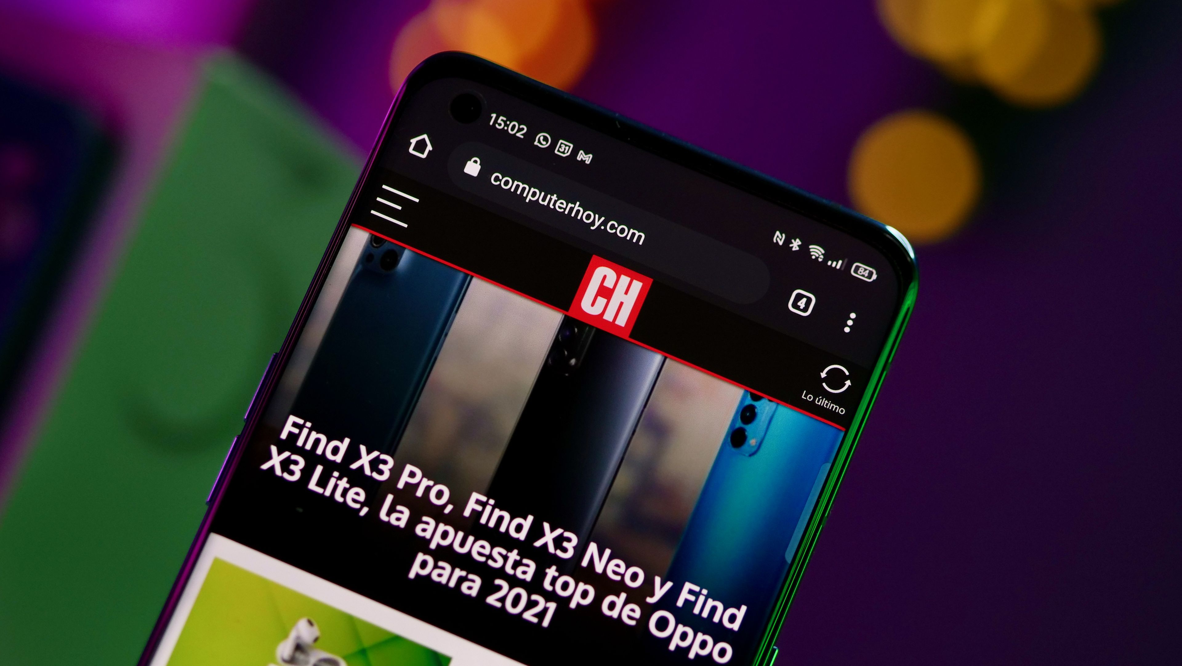 Oppo Find X3 Pro pantalla