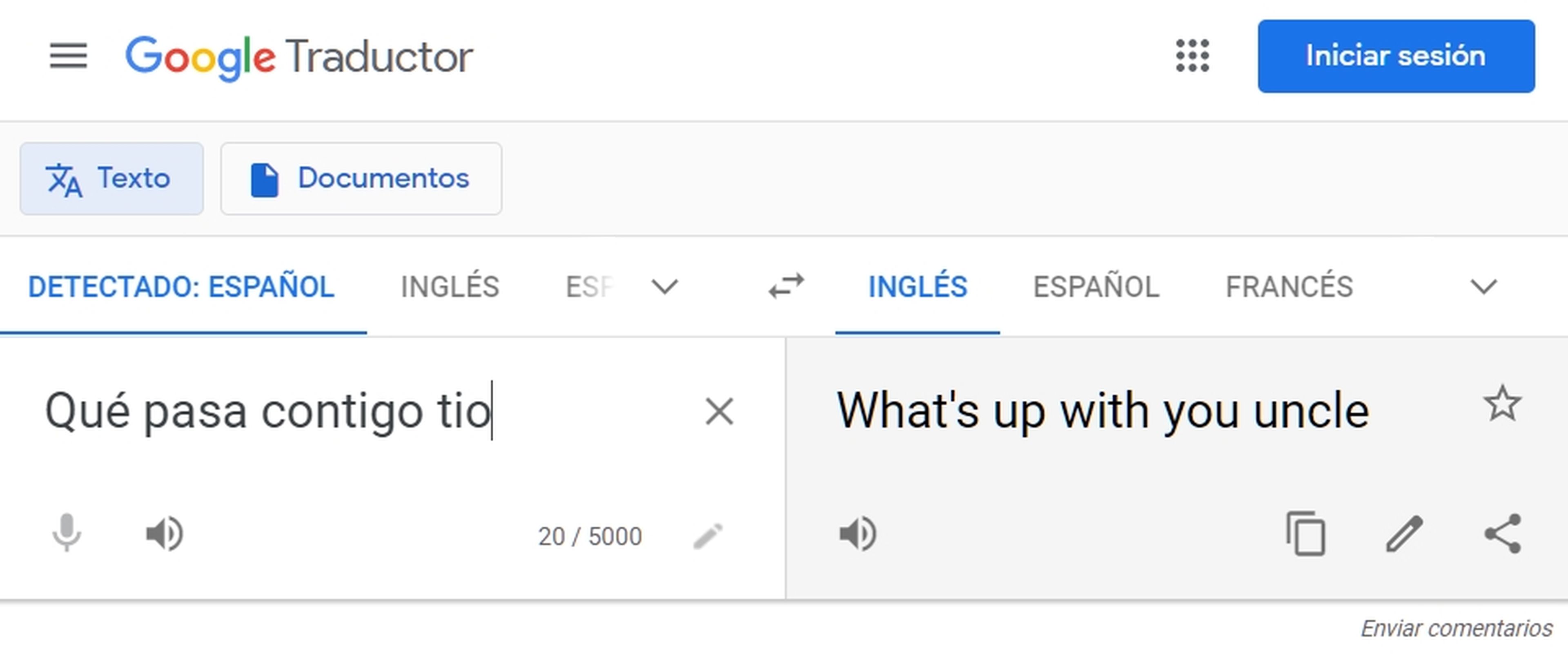 Traducción de Google