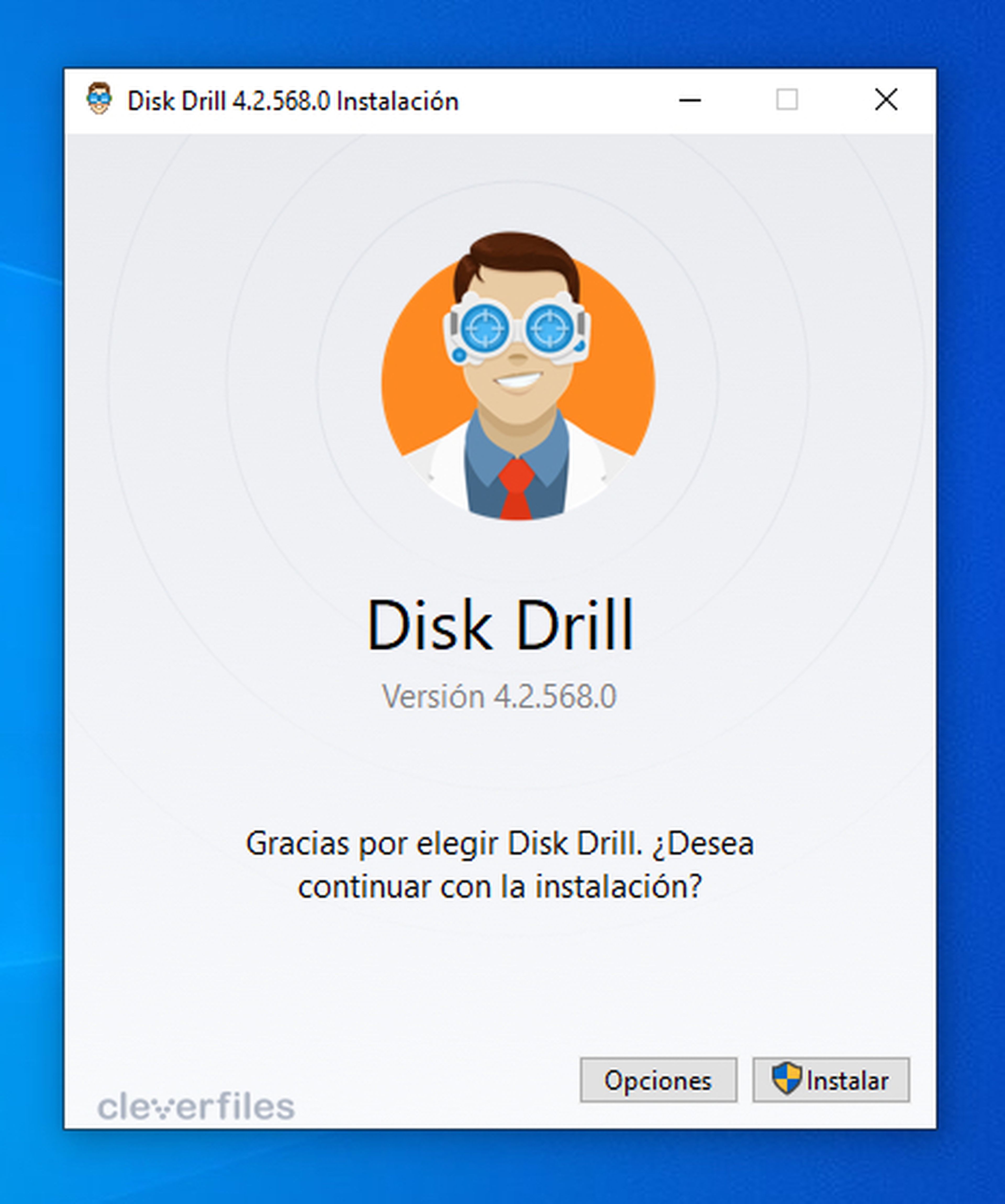 Instalar Disk Drill Windows 10