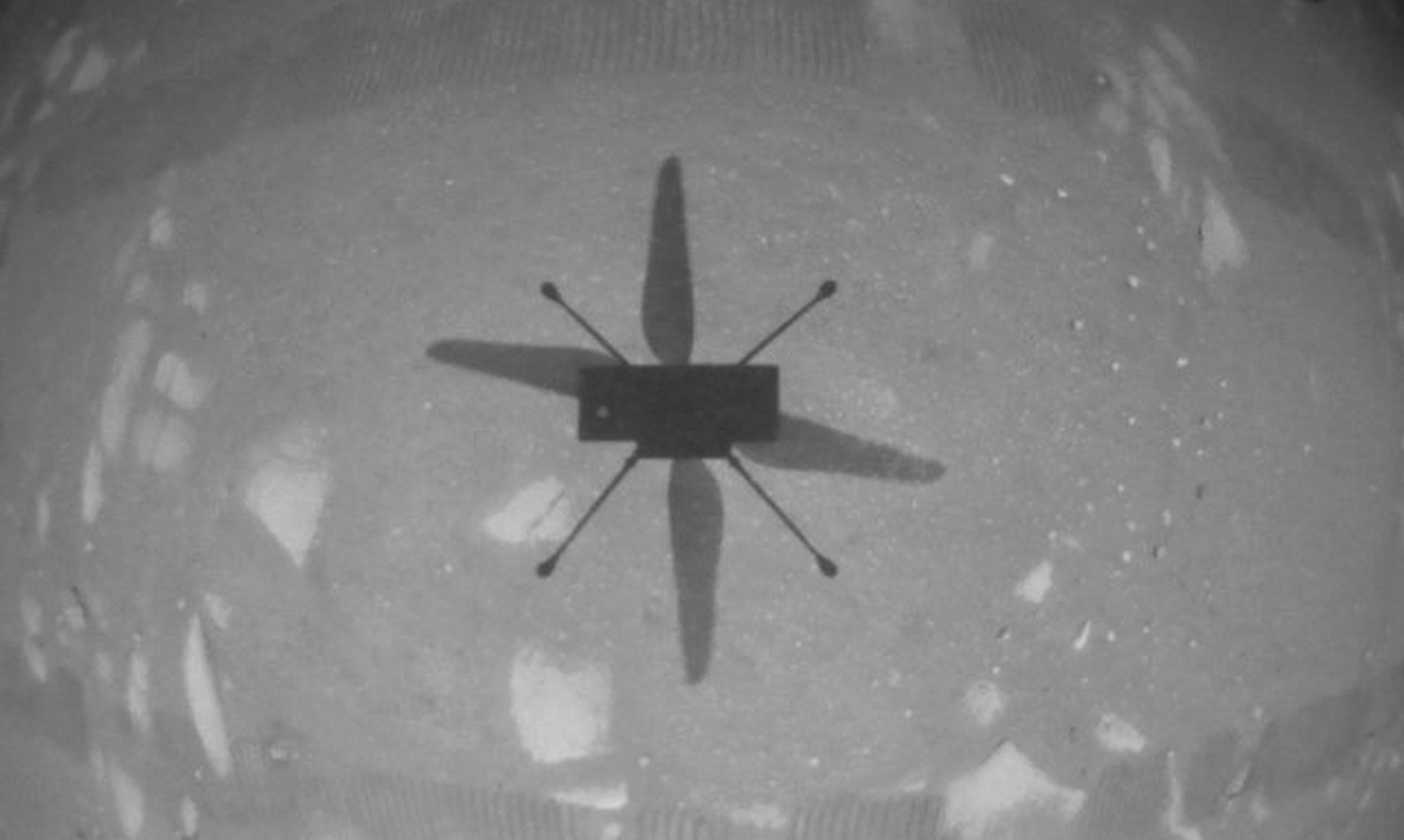 La NASA hace historia: este es primer vuelo del helicóptero Ingenuity sobre la superficie de Marte