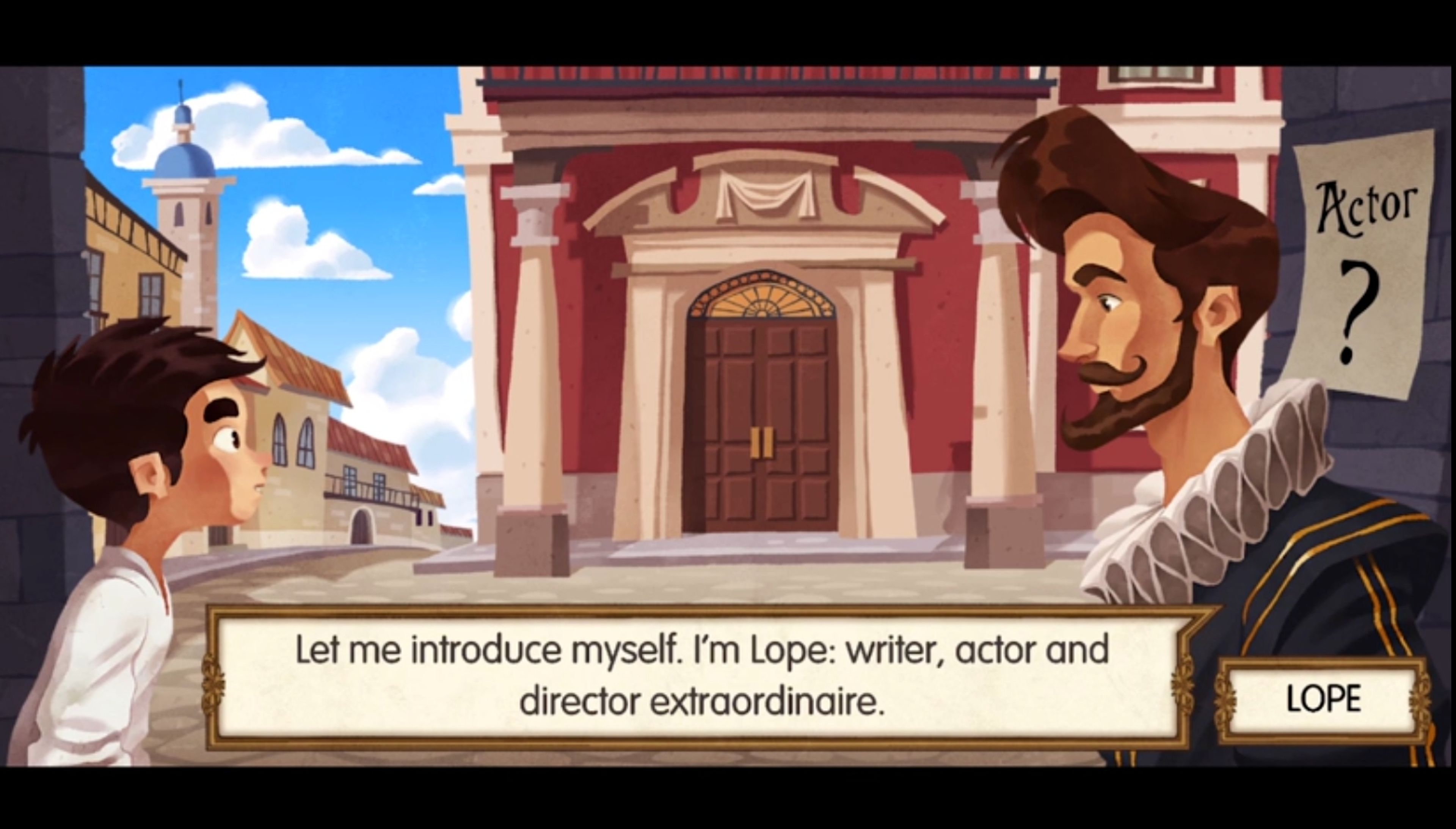 Puerto Viejo, el videojuego inglés que quiere dar a conocer a Lope de Vega y El Lazarillo de Tormes