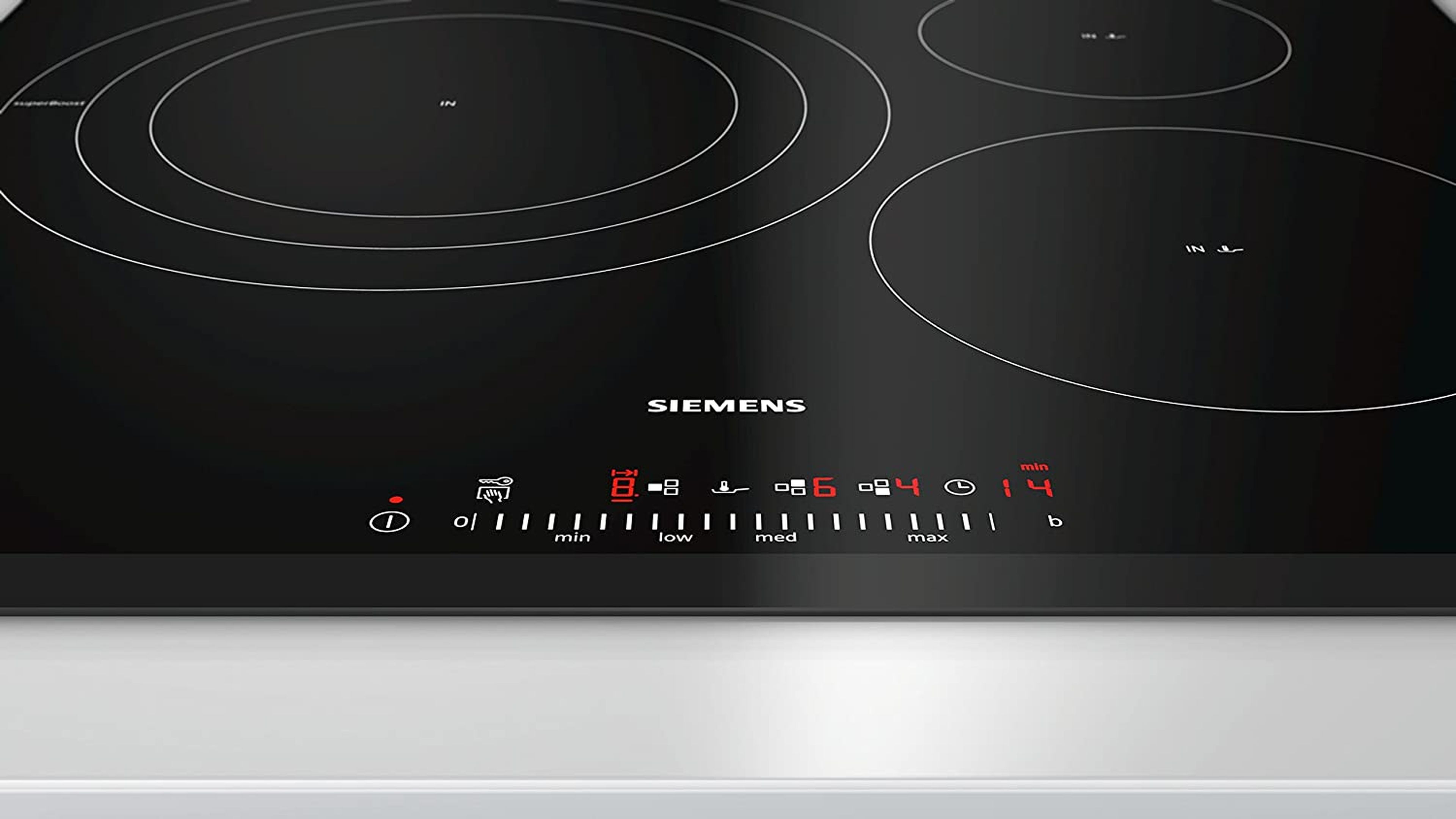 Placa de inducción portátil con 8 funciones de cocinado. THULOS TH