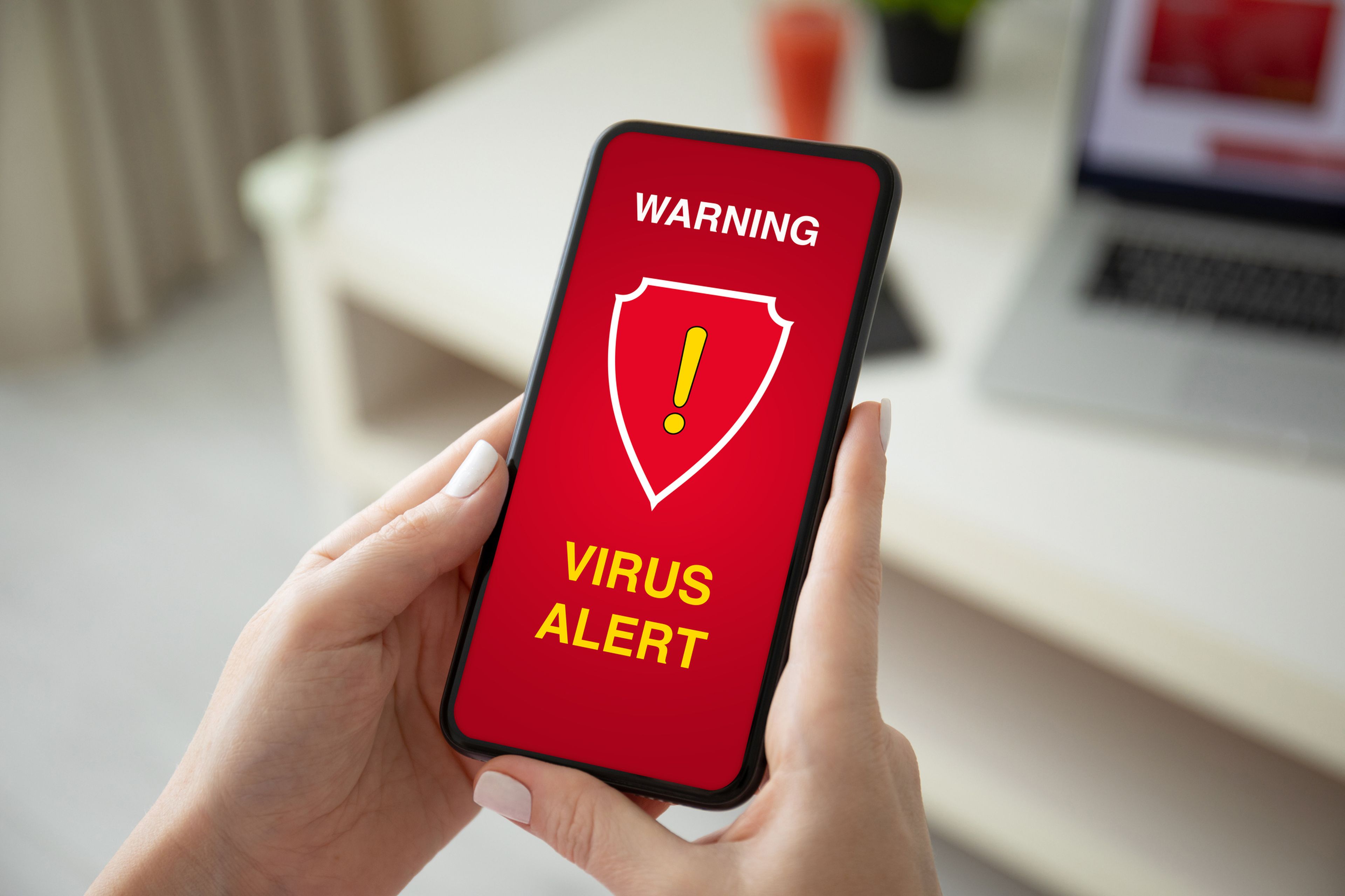 Virus móvil seguridad