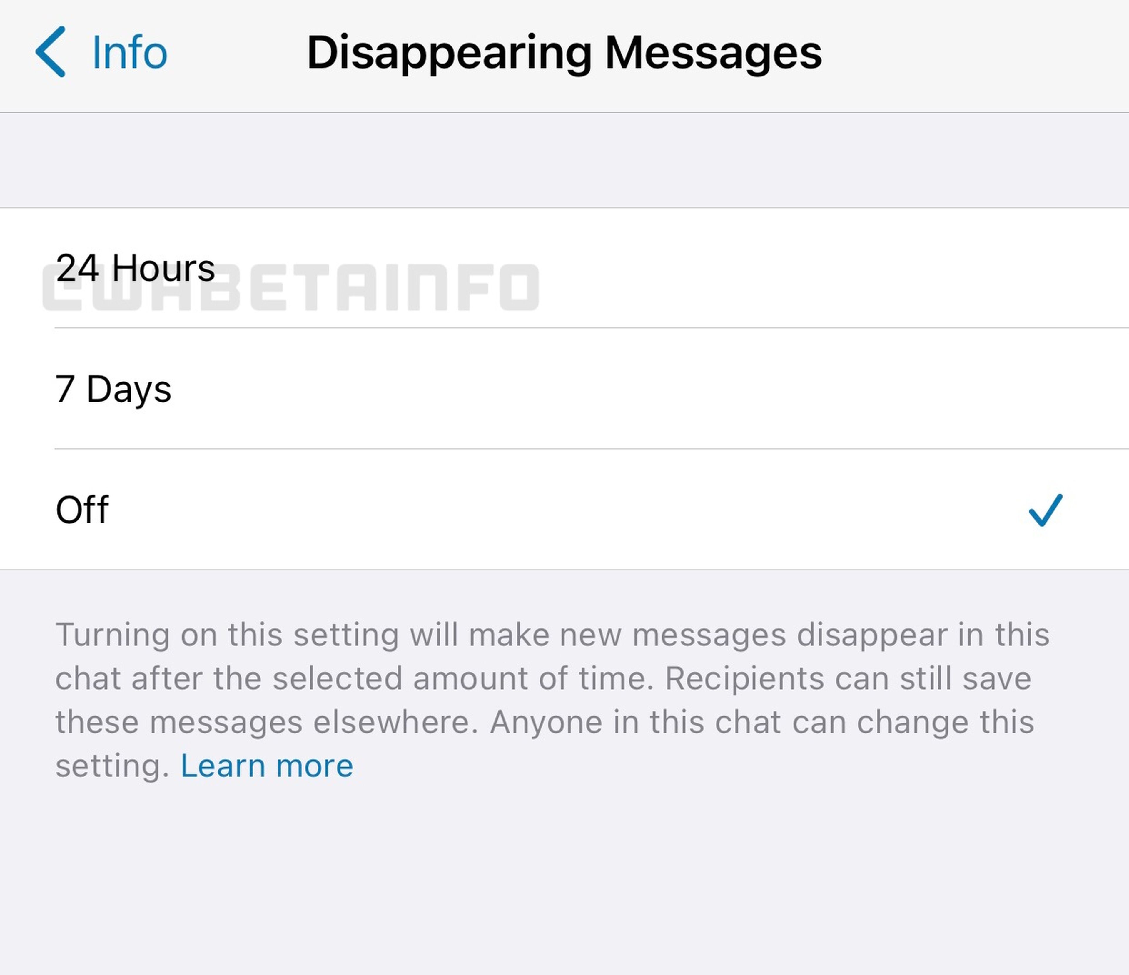 WhatsApp está trabajando en mensajes que se autodestruyen tras 24 horas
