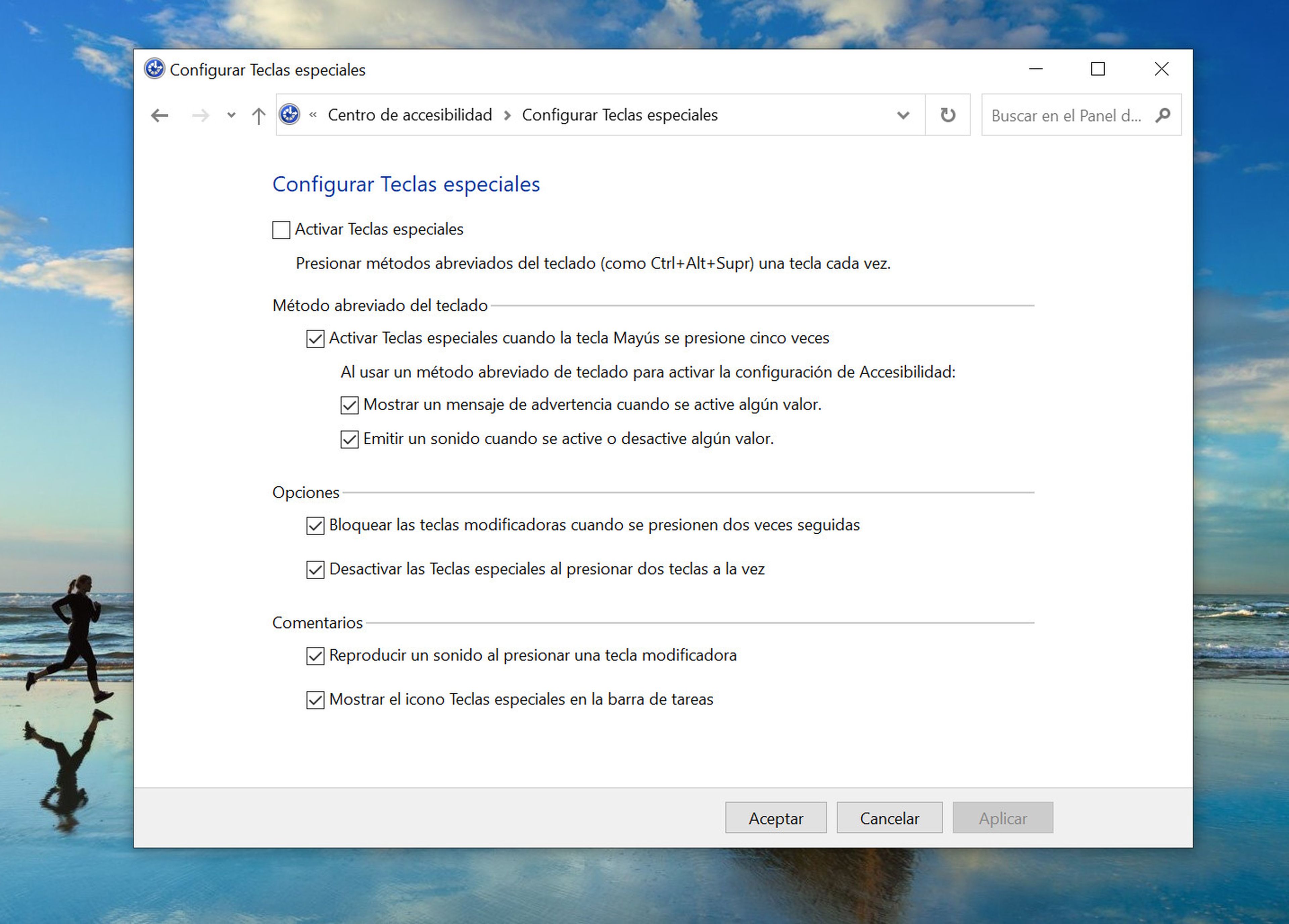 Windows teclas especiales tutorial