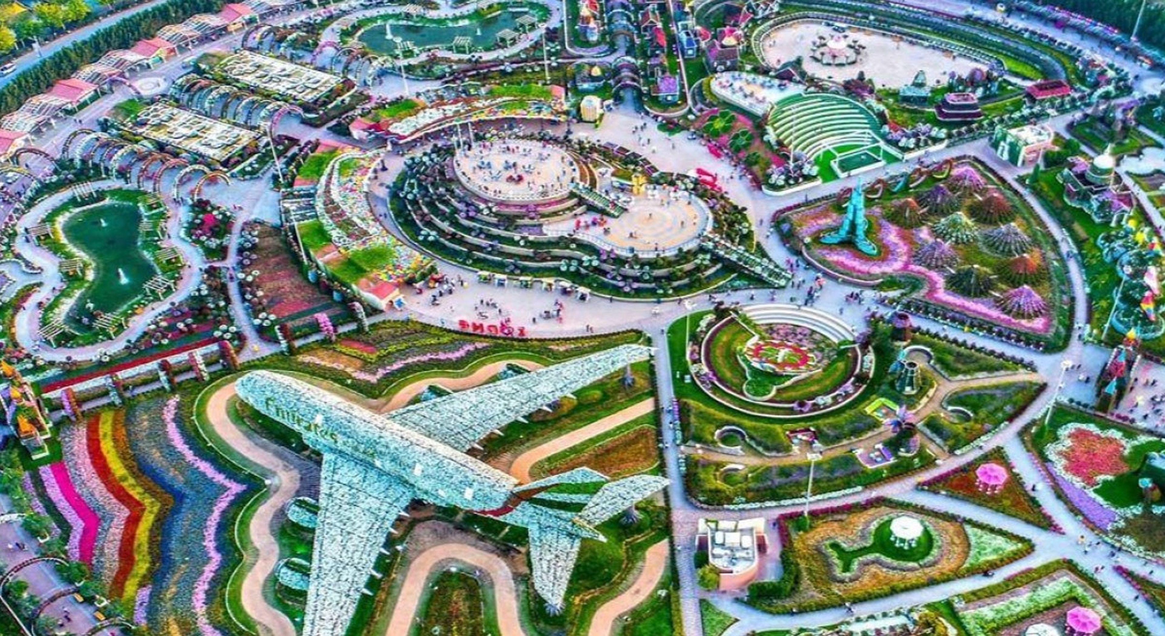 El Jardín Milagro de Dubái: 150 millones de flores