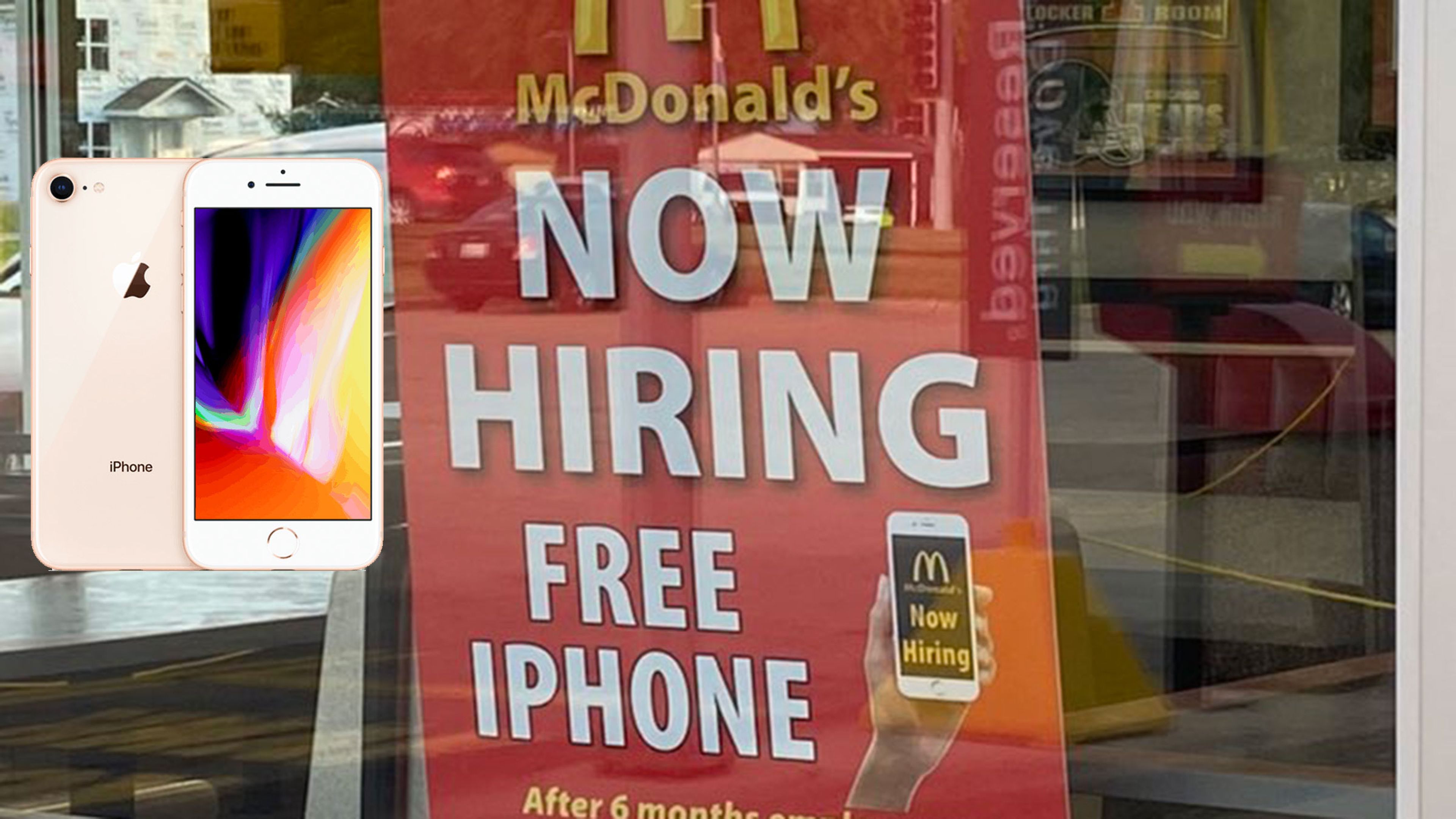 Oferta empleo McDonald's iPhone