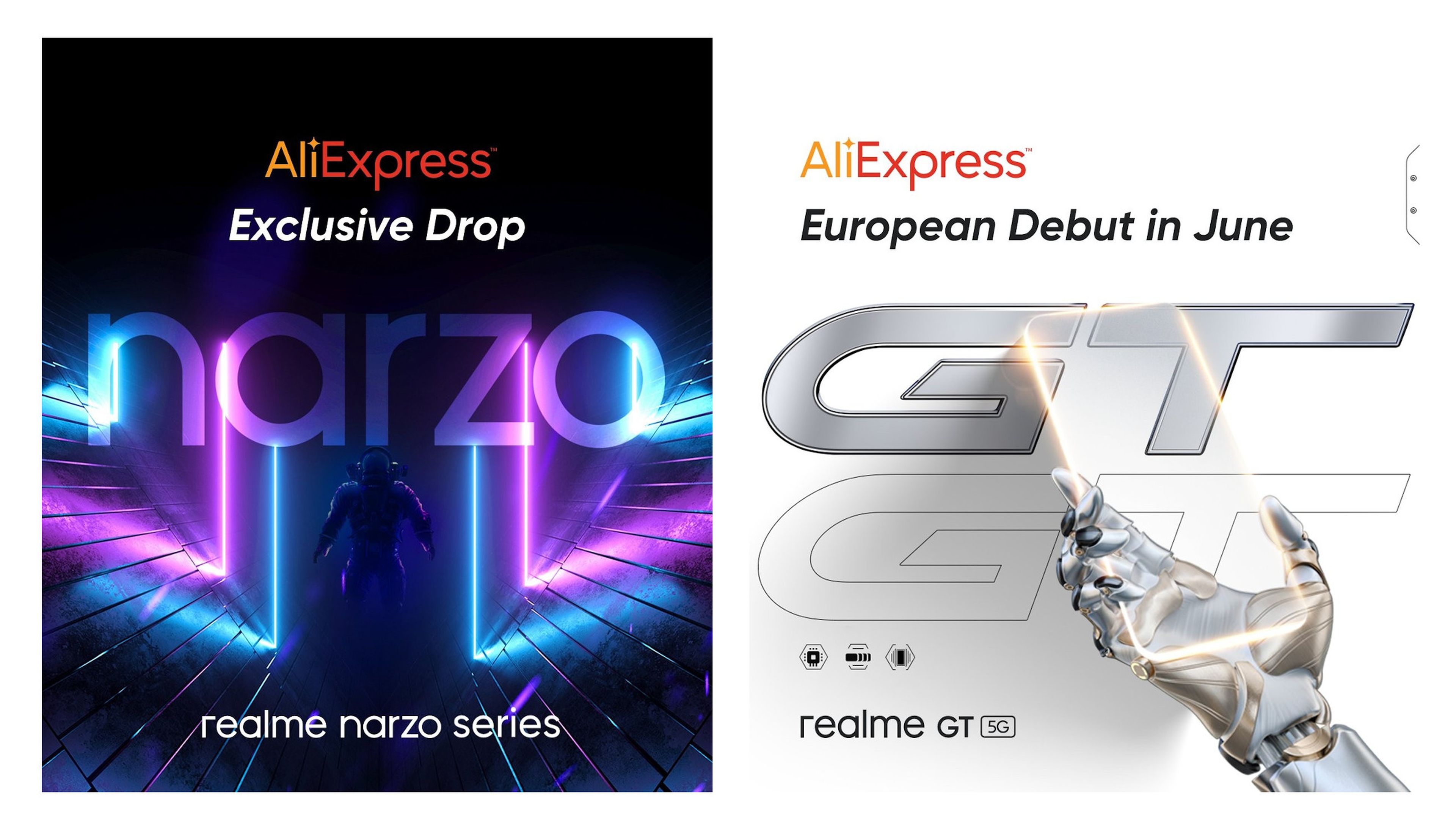 Realme AliExpress GT 5G Narzo