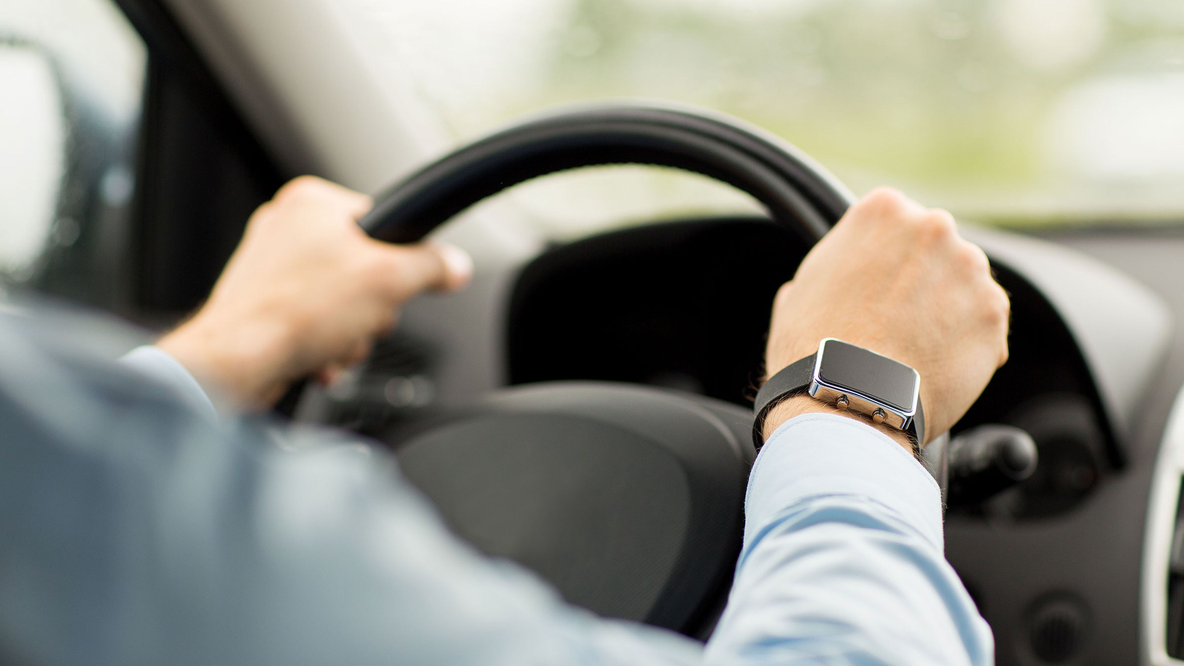 Conduciendo con smartwatch