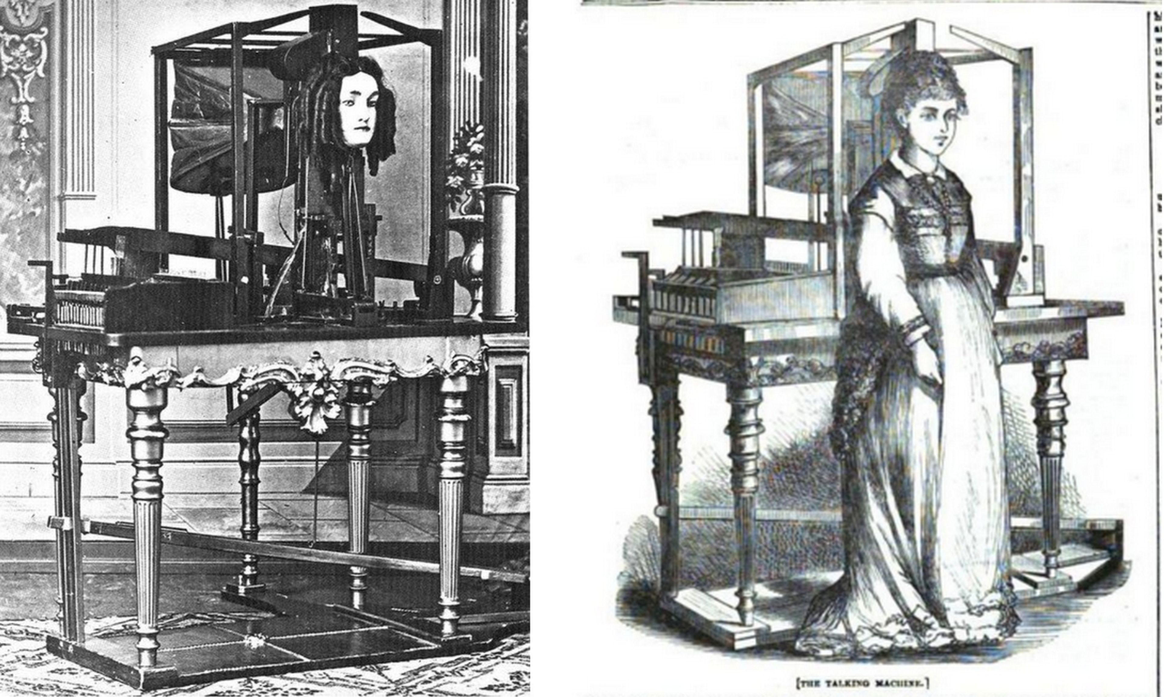 Euphonia, el primer robot parlante, se presentó en 1845