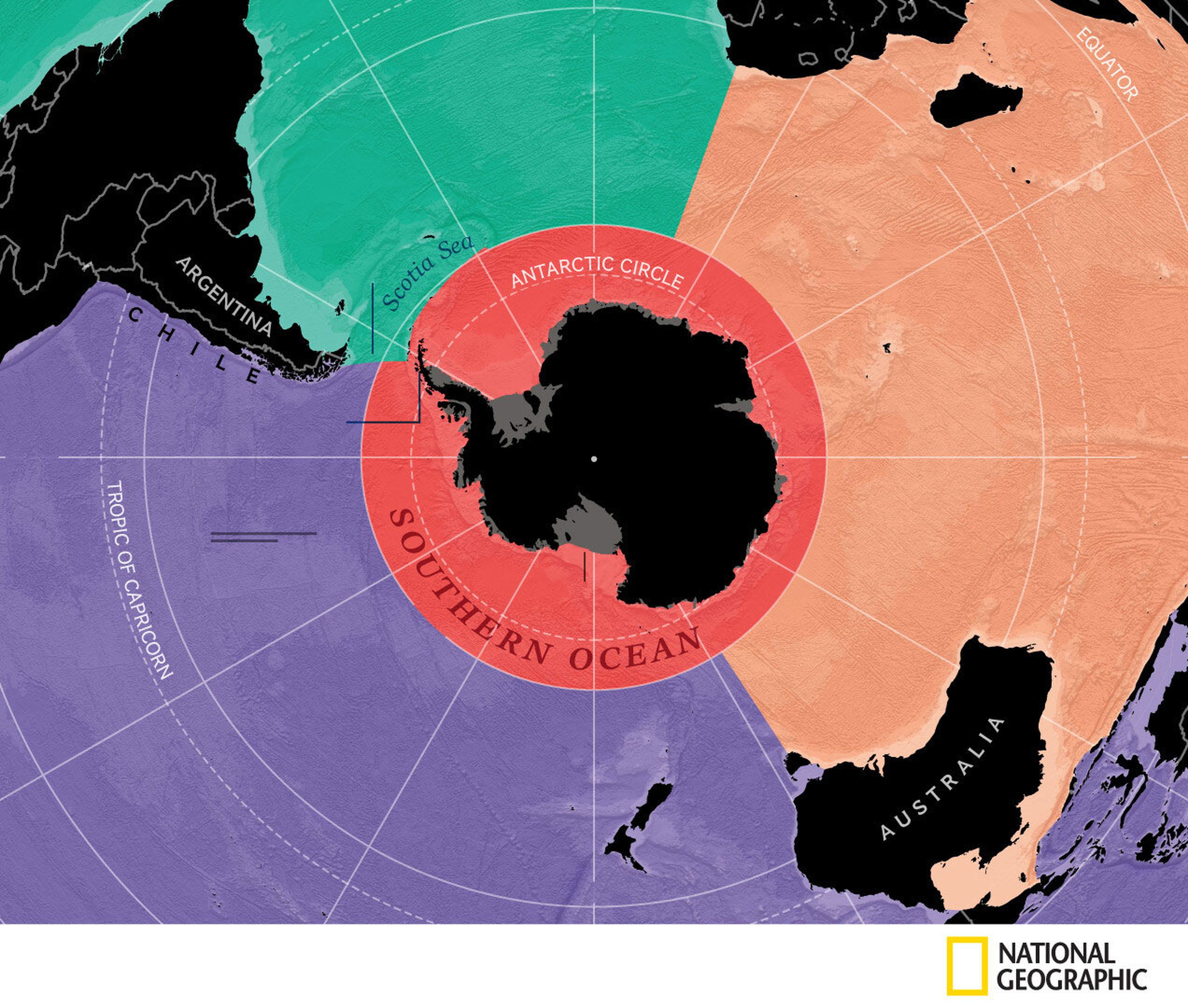 География южного океана. Южный океан. Границы Южного океана. Южный океан пятый океан земли. Южный океан на карте.