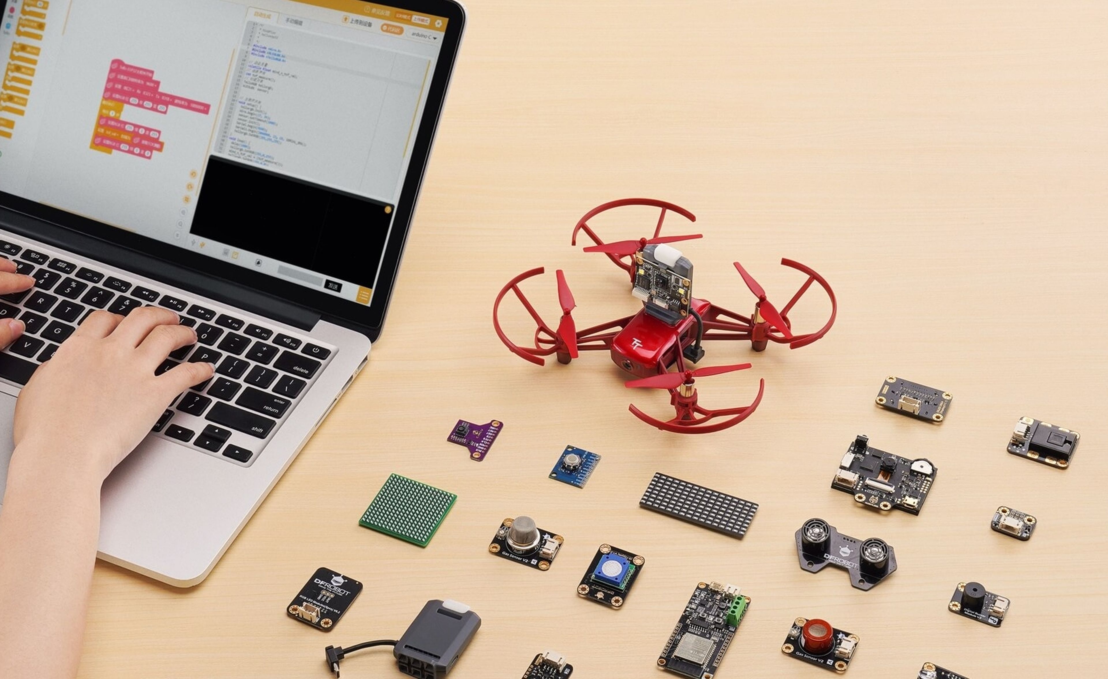 RoboMaster TT, los drones de DJI para aprender inteligencia artificial