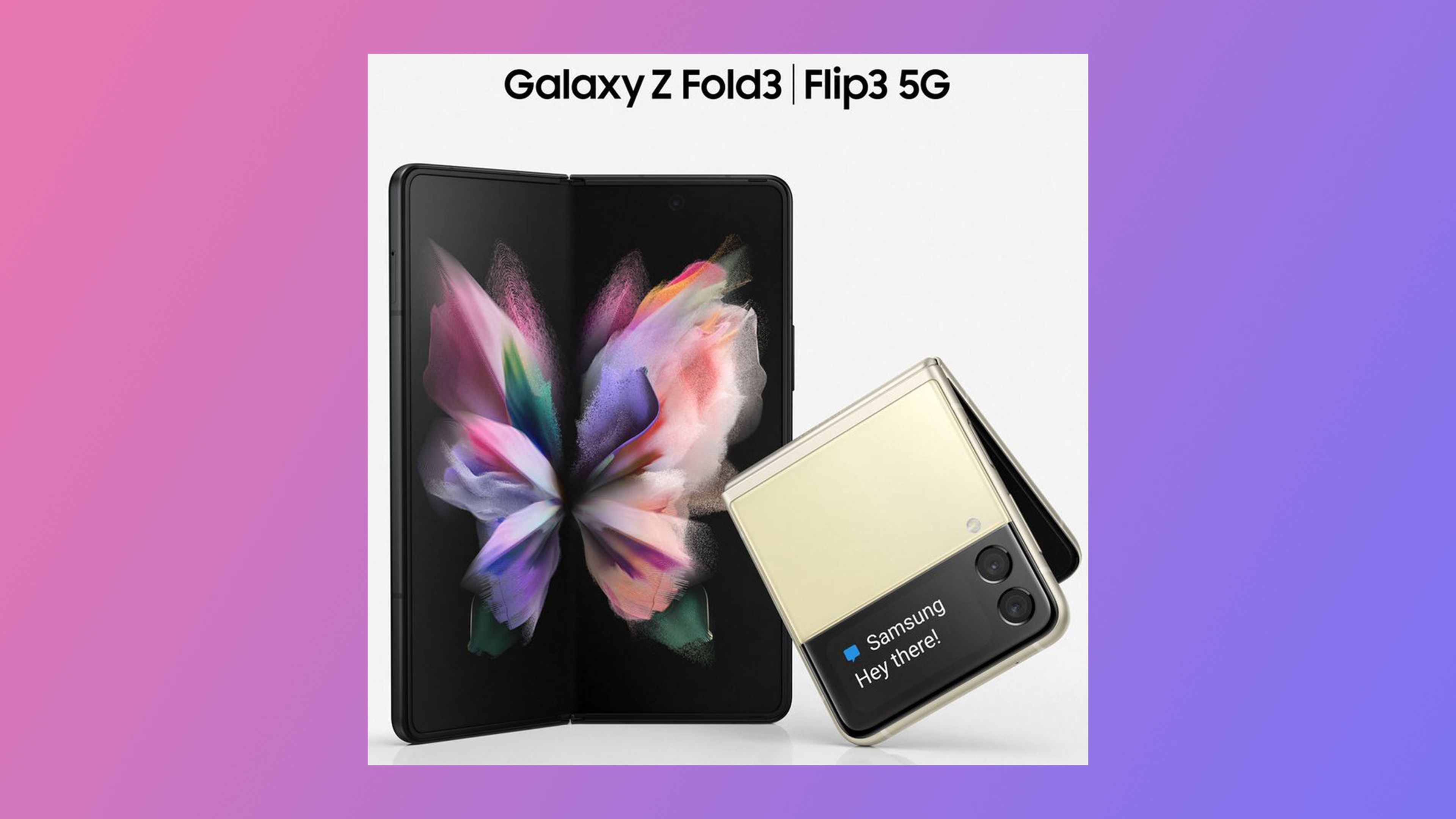 Samsung Galaxy Z Fold 3 y Flip 3 filtrados en imágenes reales
